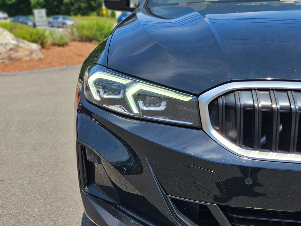 Certified Used 2023 Jet Black BMW 330i xDrive image 9