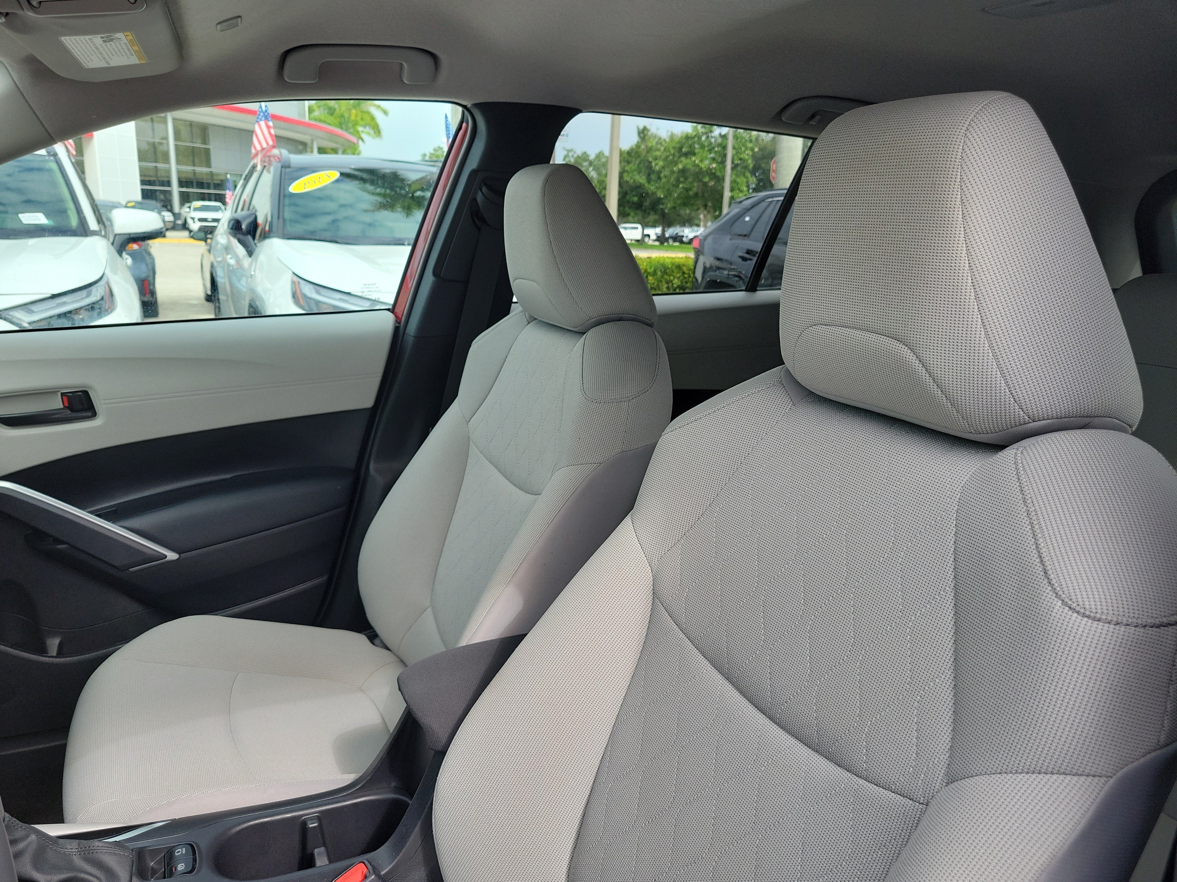 Certified Used 2023 Barcelona Red Metallic Toyota LE image 21
