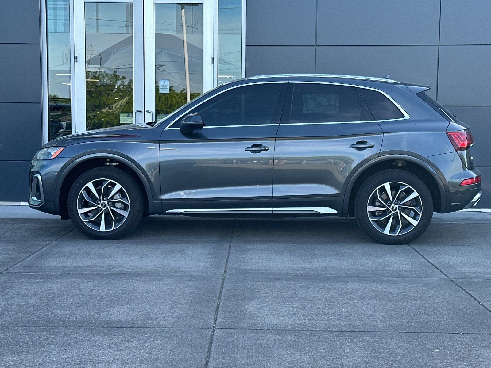 Used 2022 Gray Audi 45 S line Premium image 6