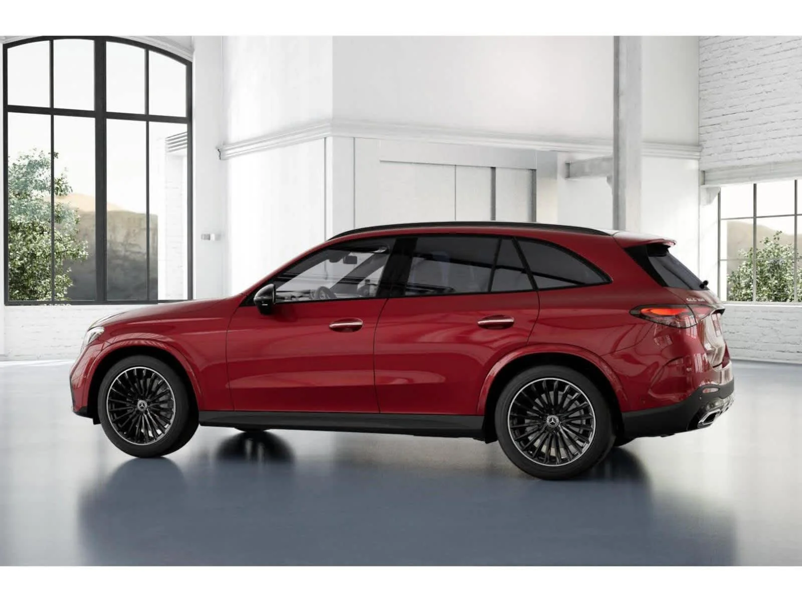 New 2026 MANUFAKTUR Patagonia Red Metallic Mercedes-Benz GLC 300 image 31