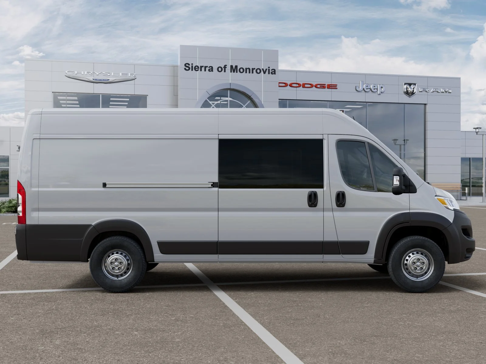 New 2026 Bright White Clearcoat RAM High Roof image 47