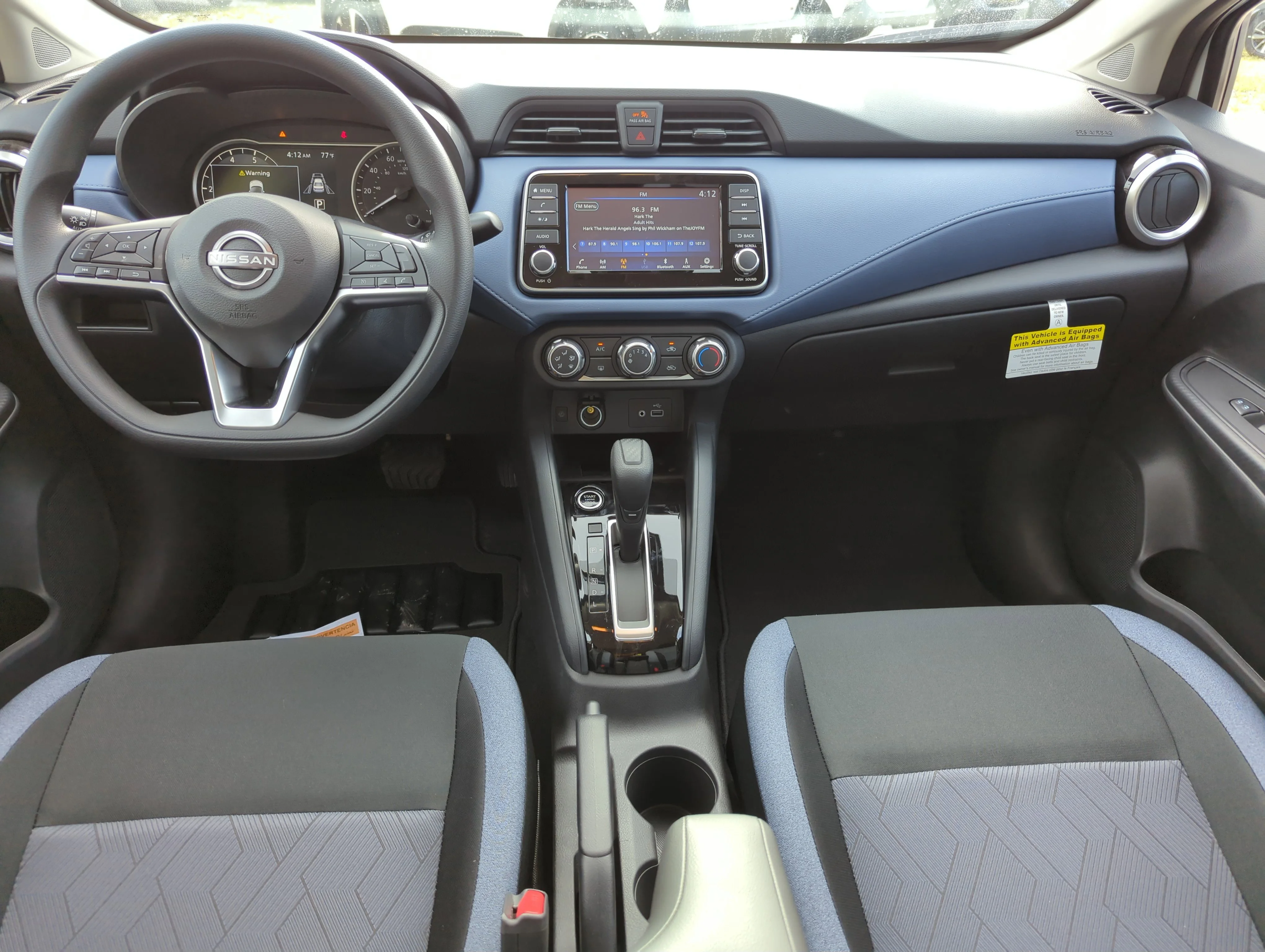 New 2025 Aspen White Tricoat Nissan SV image 14