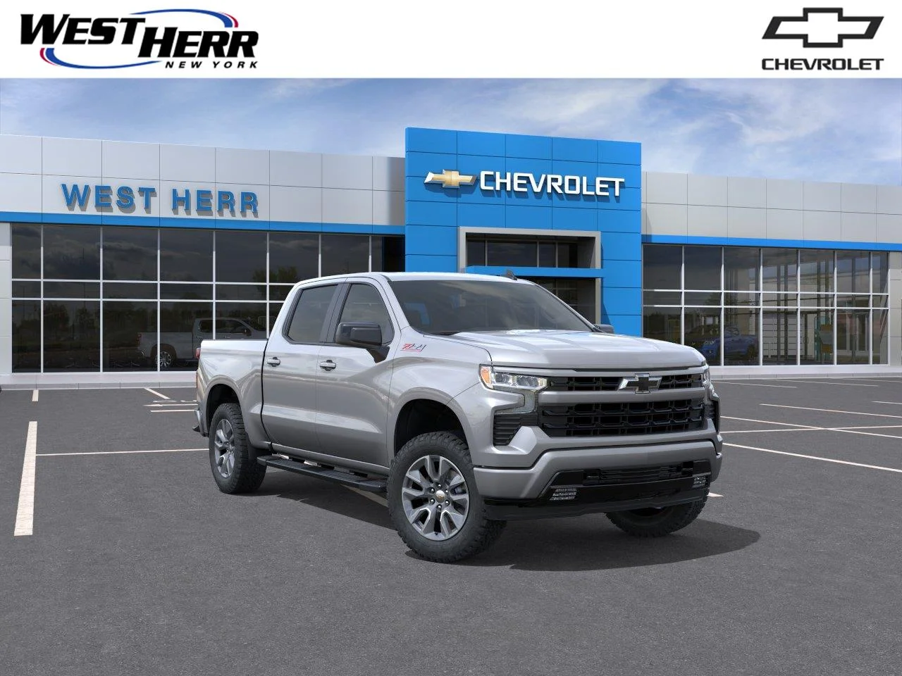 New 2026 Sterling Gray Metallic Chevrolet RST image 1