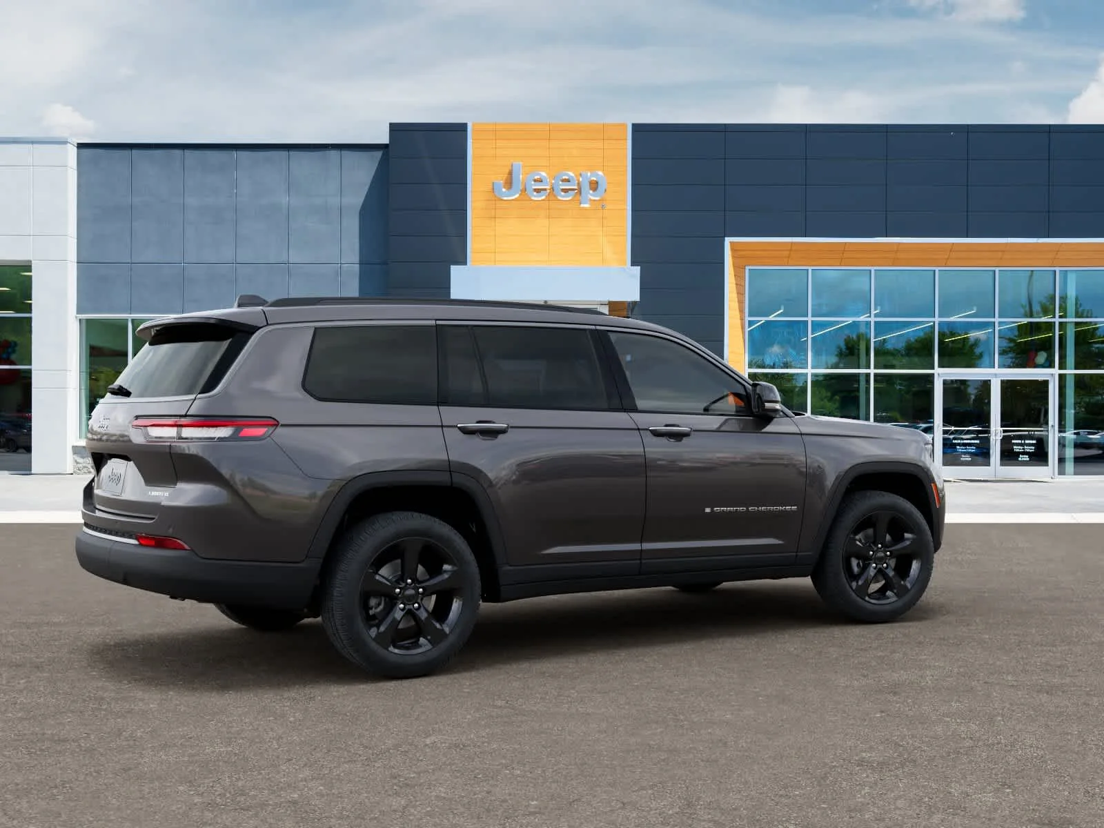 New 2026 Baltic Gray Metallic Clear-Coat Exterior Paint Jeep Limited image 4