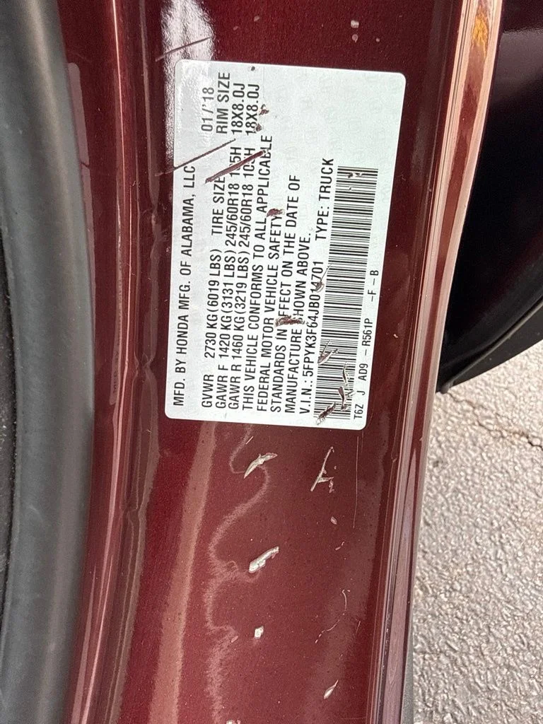 Certified Used 2018  Honda RTL-T image 53