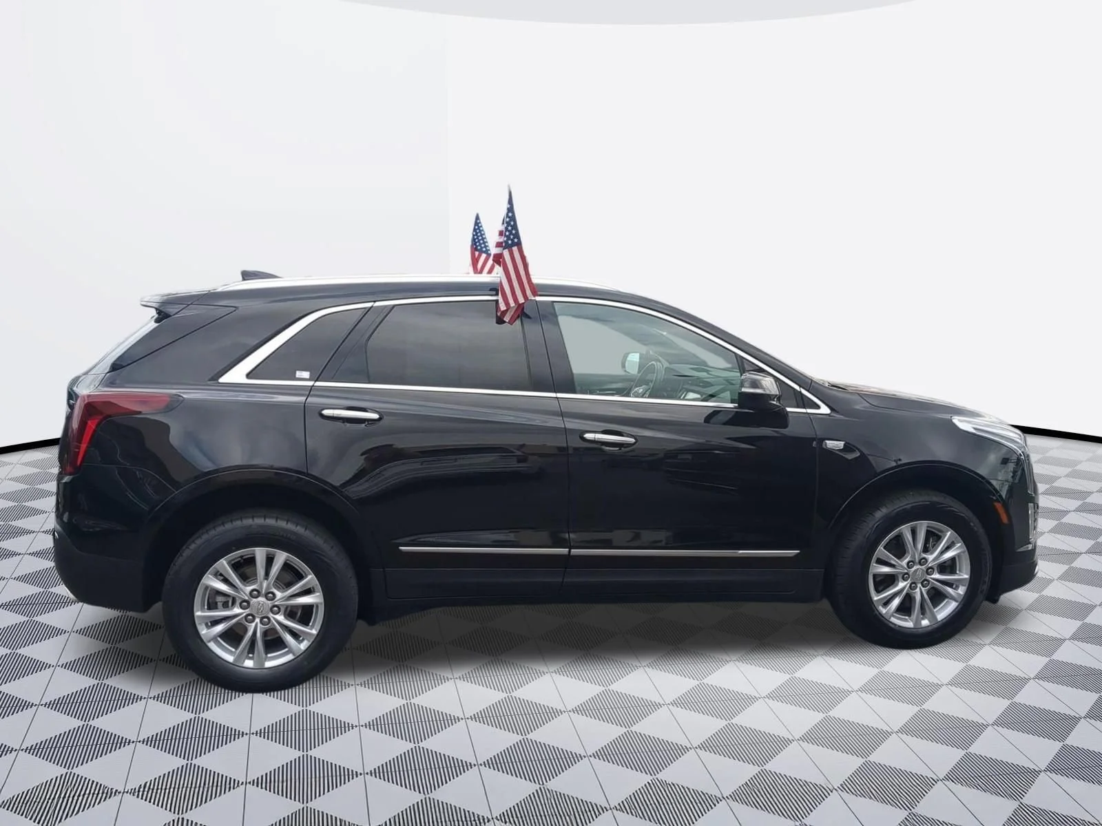 Used 2021 Stellar Black Metallic Cadillac AWD Luxury image 8