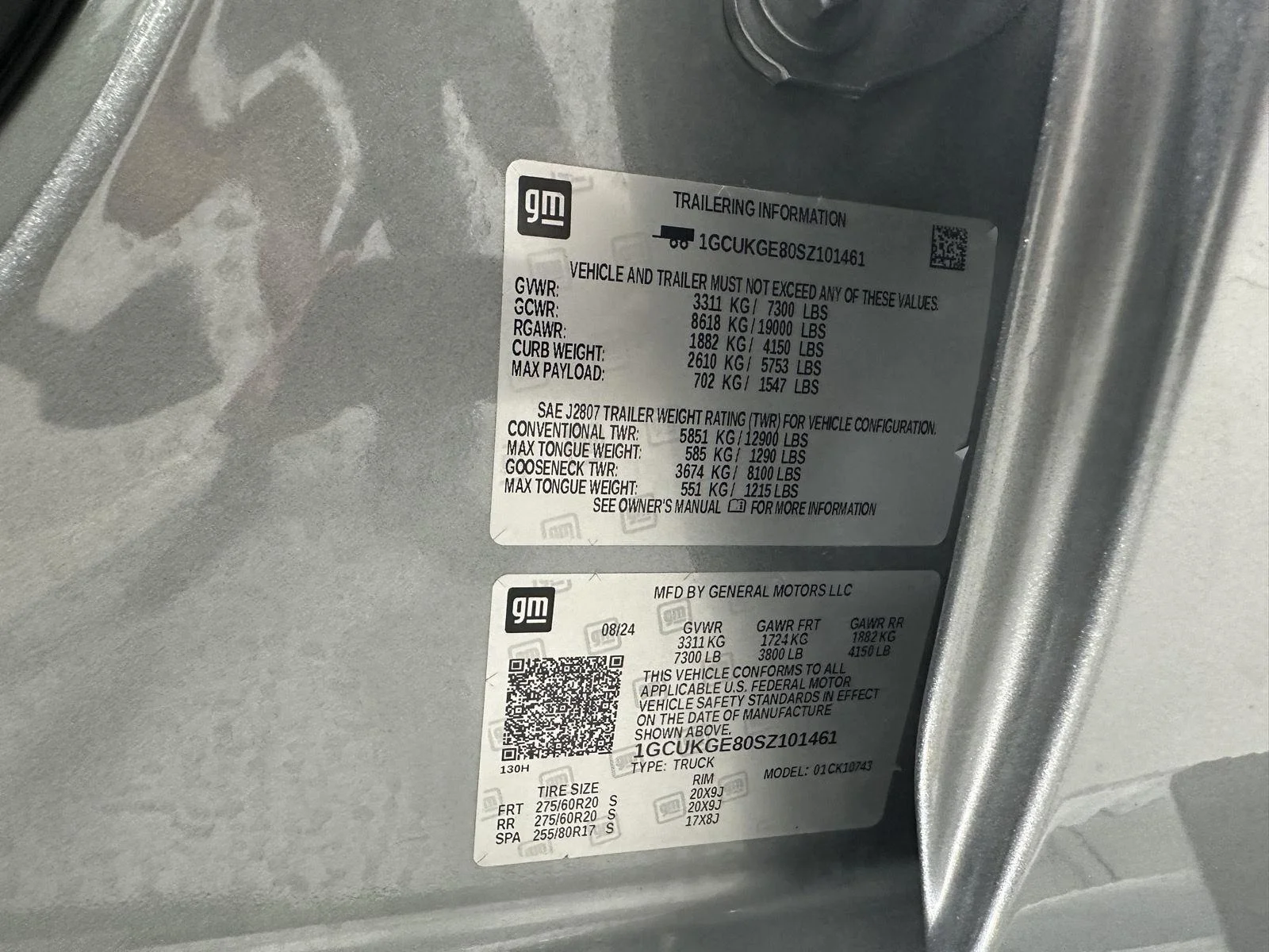 Used 2025 Sterling Gray Metallic Chevrolet LTZ image 32