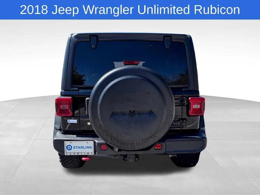 Used 2018 Black Jeep Rubicon 4x4 image 8