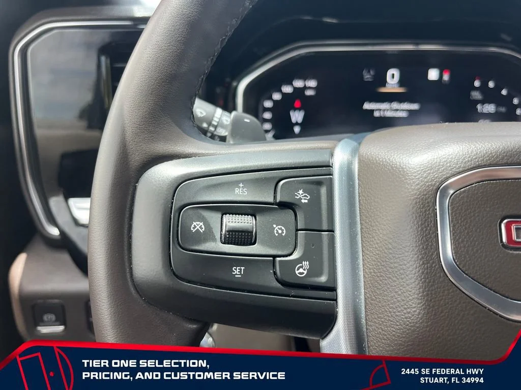 Used 2023 Pacific Blue Metallic GMC SLT image 25