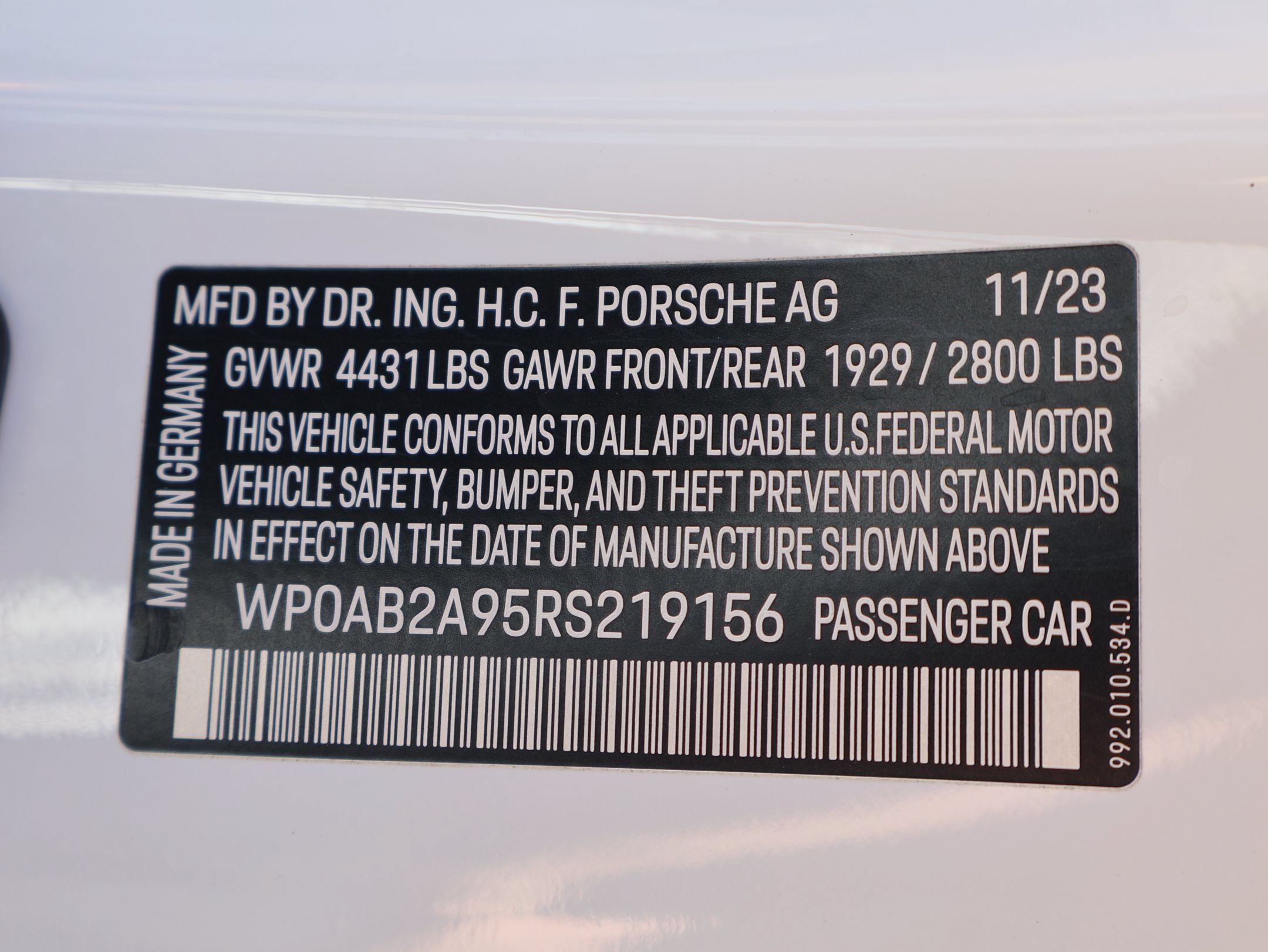 Certified Used 2024 White Porsche Carrera 4S image 33