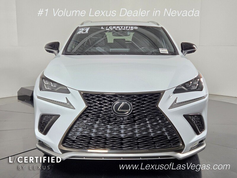 Certified Used 2021 Ultra White Lexus F SPORT image 8