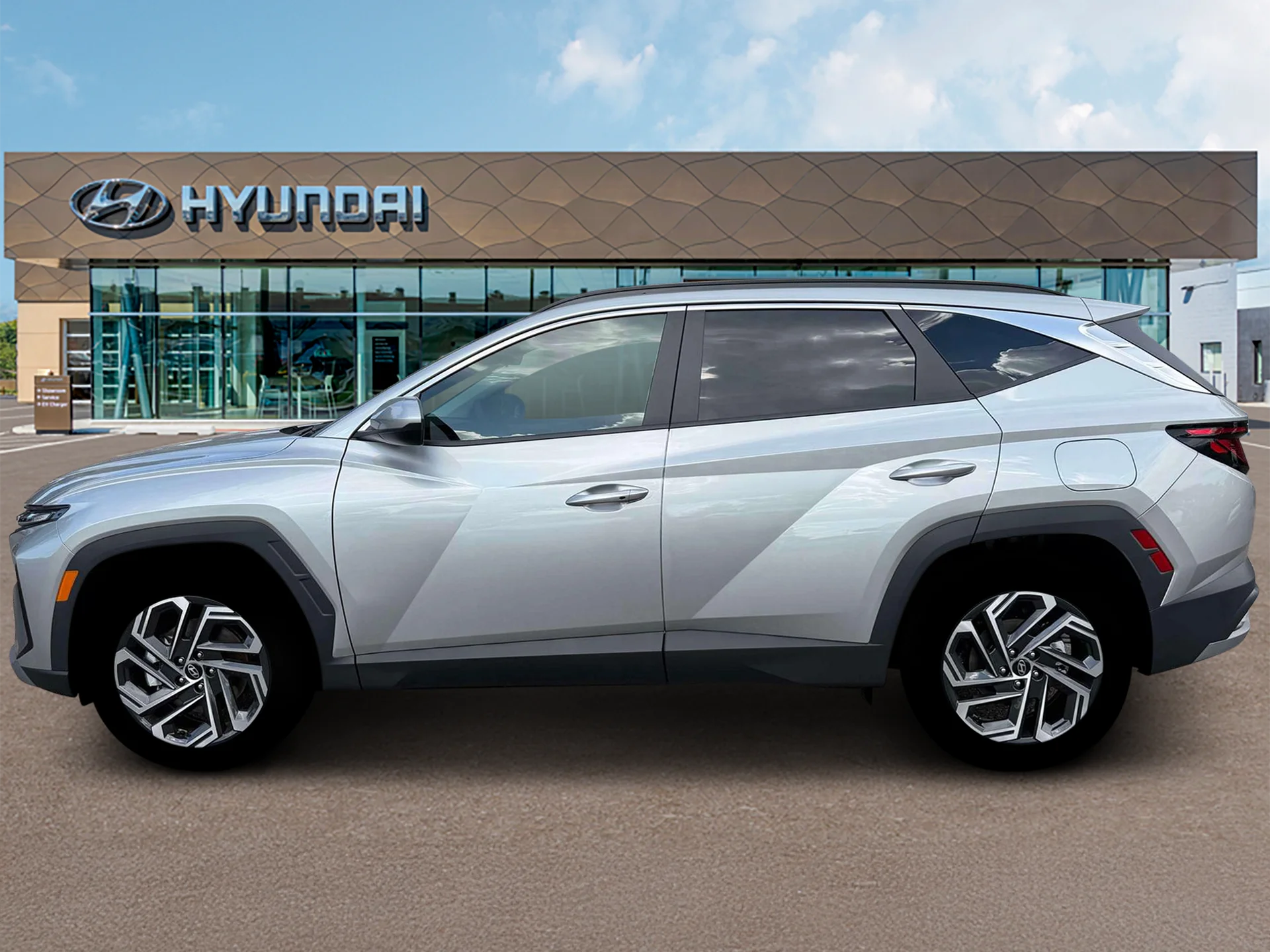 New 2026 Shimmering Silver Hyundai SEL image 3