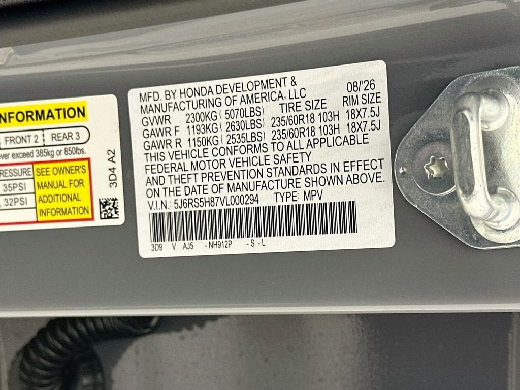 New 2027 Urban Gray Pearl Honda Sport-L Hybrid 2WD image 22