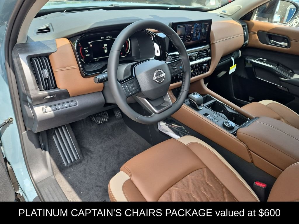 New 2026 Baltic Teal Pearl / Super Black Two-tone Nissan Platinum image 5