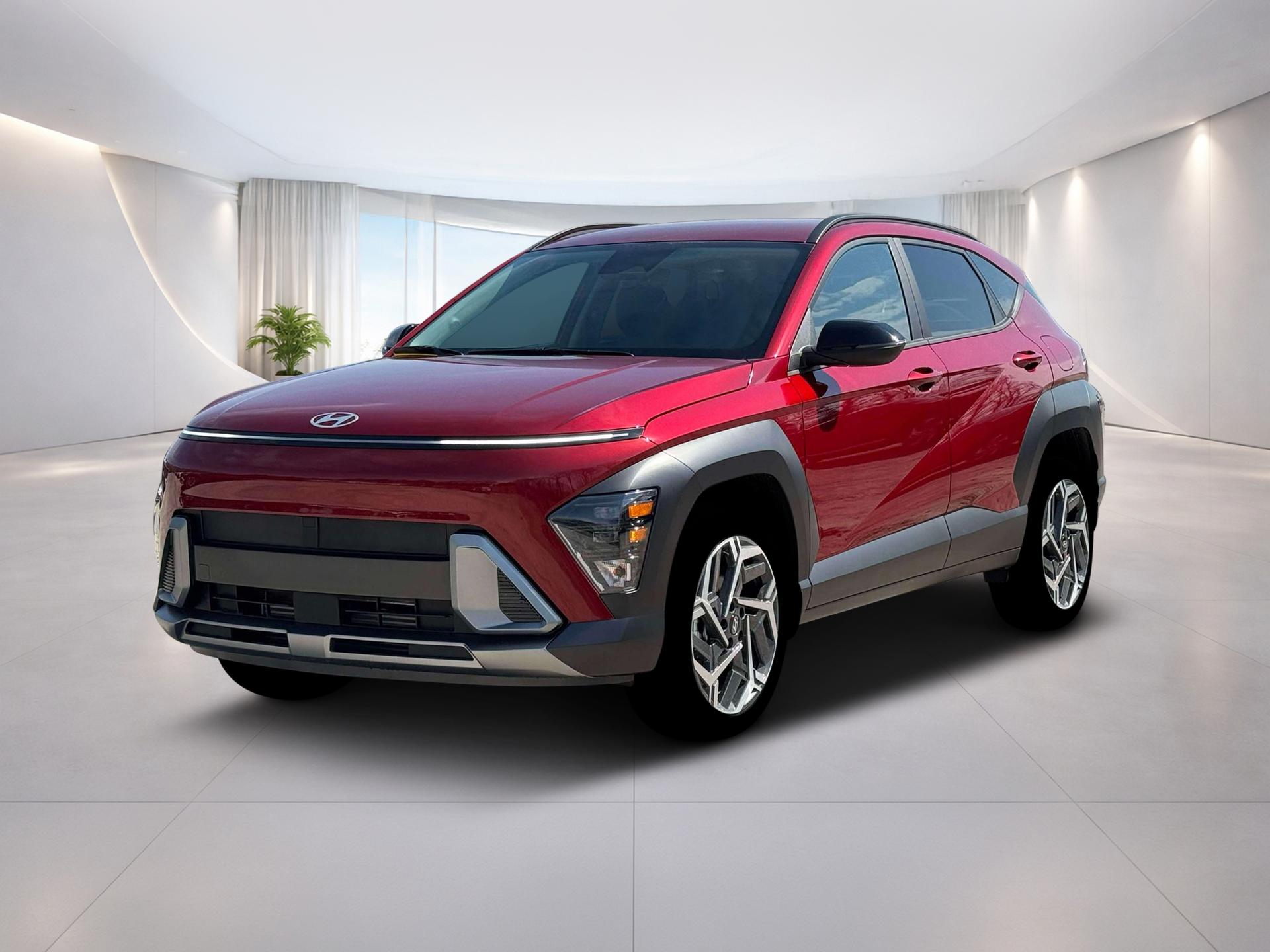 New 2026 Red Hyundai SEL Premium AWD image 1