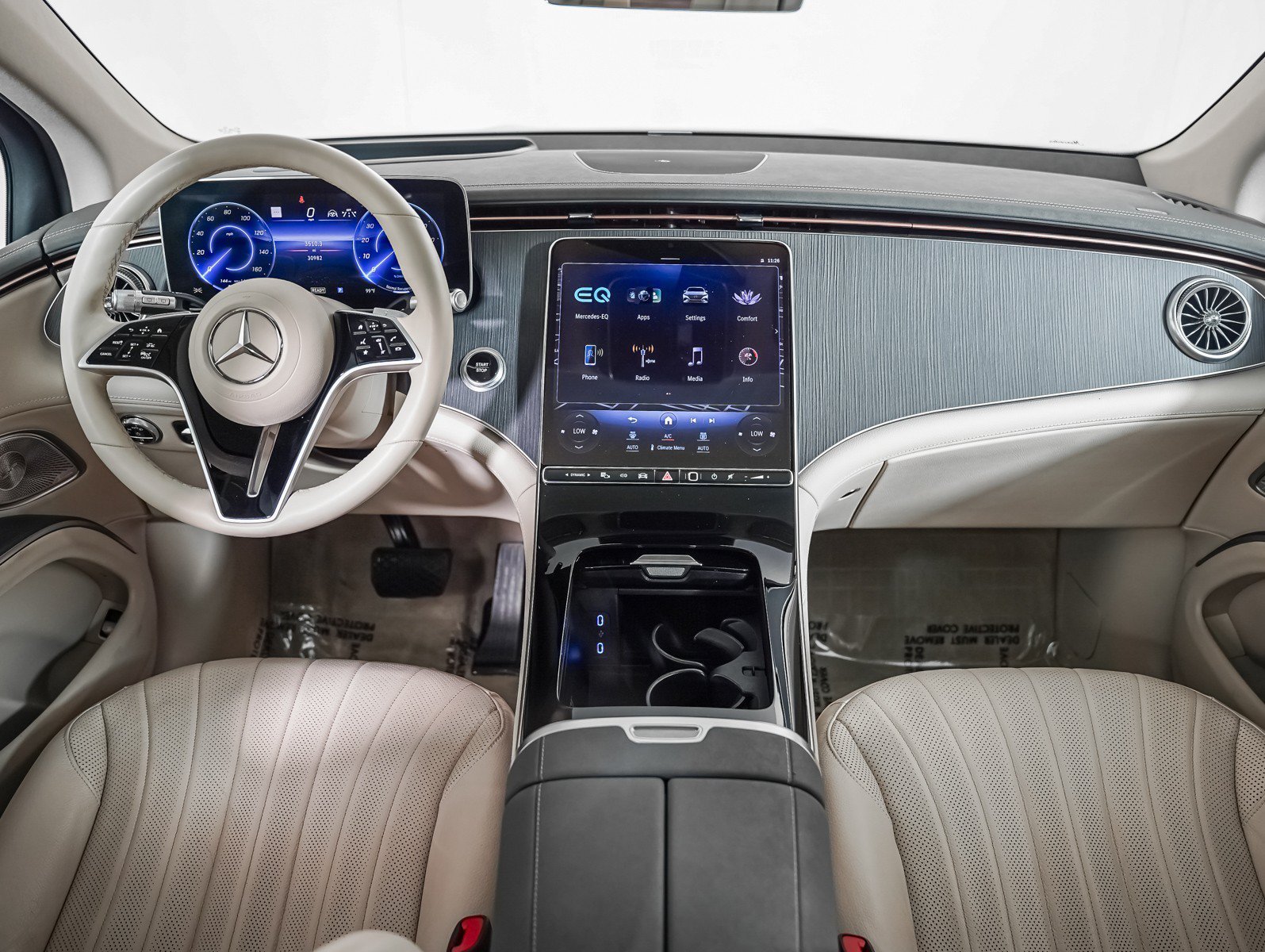 Certified Used 2023 Black Mercedes-Benz EQS 450+ SUV image 8