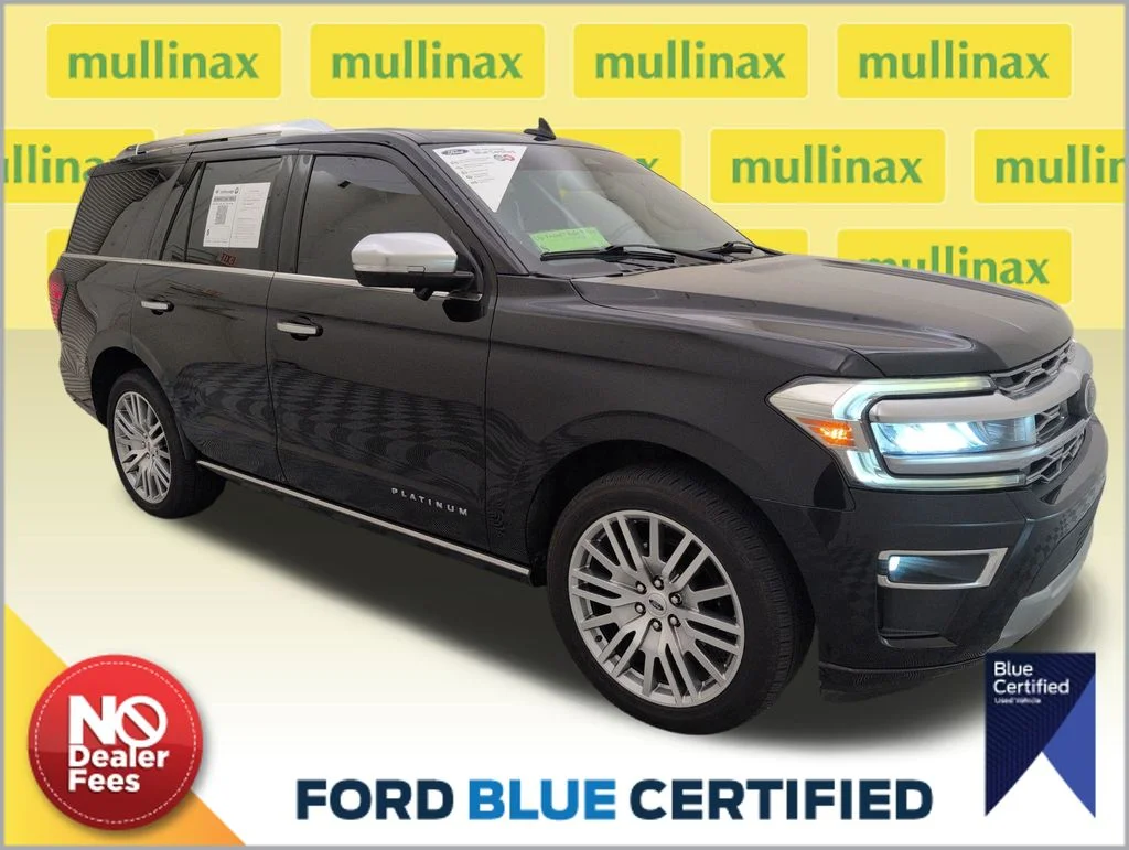 Certified Used 2023 Black Ford Platinum image 1