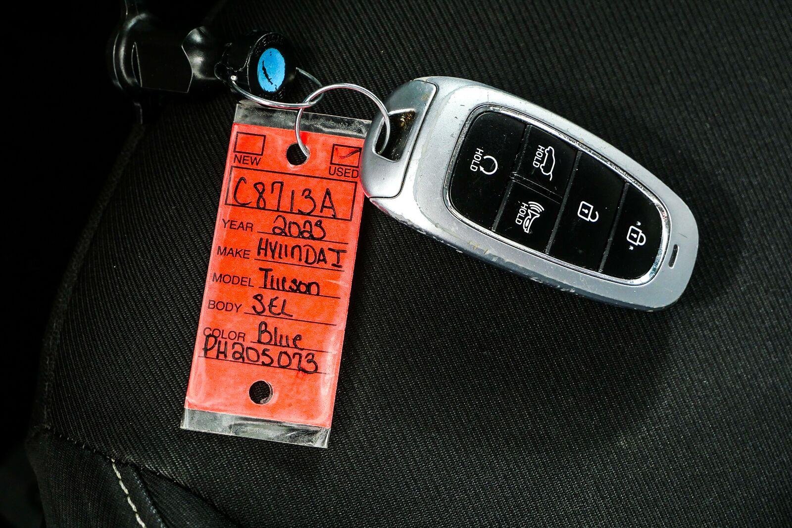 Used 2023 Intense Blue Hyundai SEL image 37