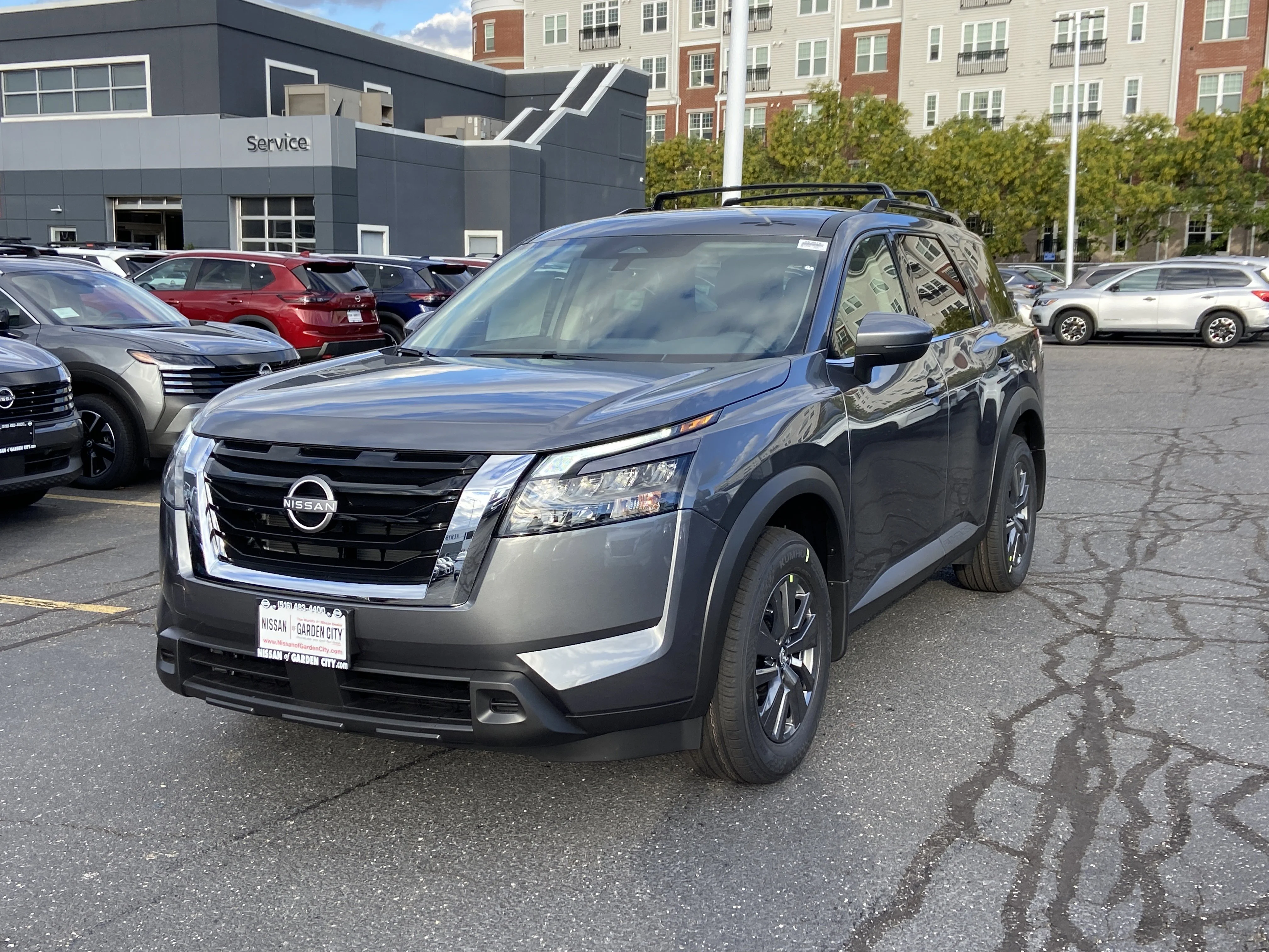New 2025 Gun Metallic Nissan SV image 7