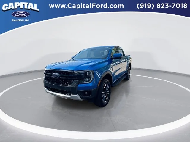 Used 2025 Blue Ford Lariat image 4