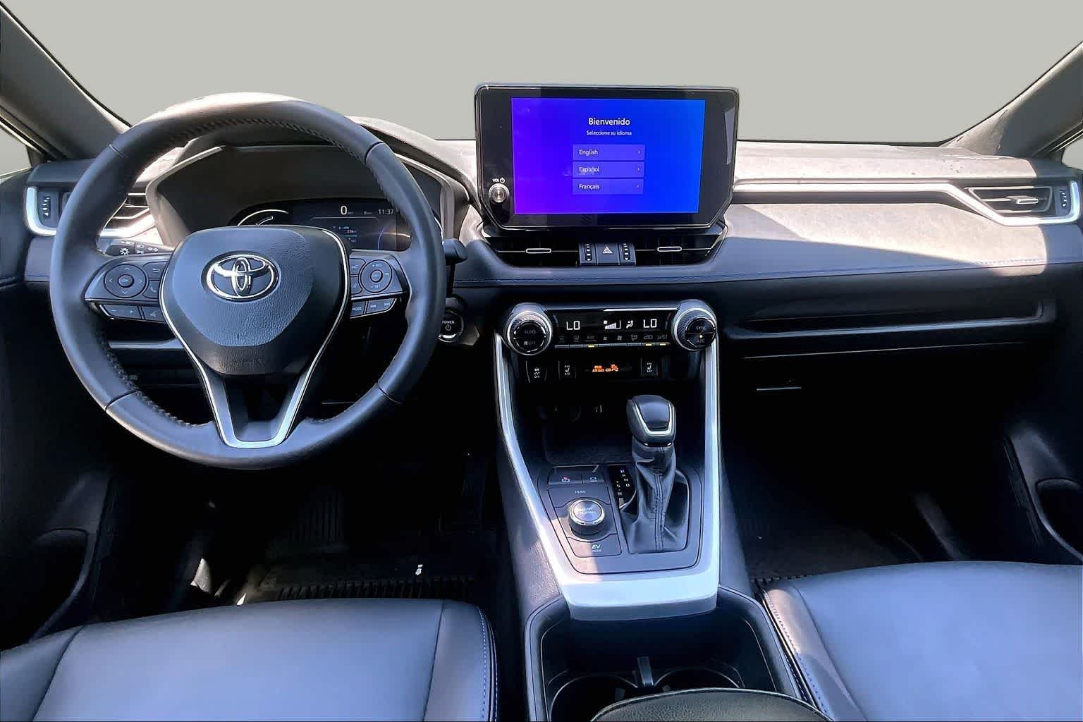 Used 2024 Wind Chill Pearl/Midnight Black Metallic Toyota Hybrid XSE image 16