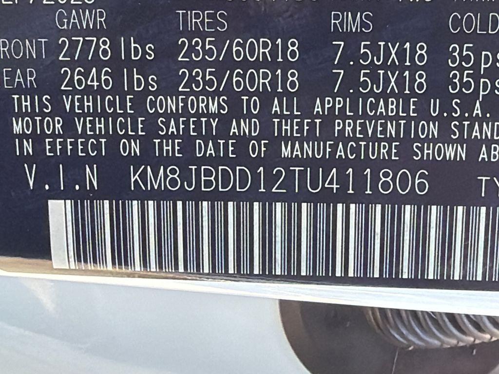 New 2026 White Hyundai SEL AWD image 32