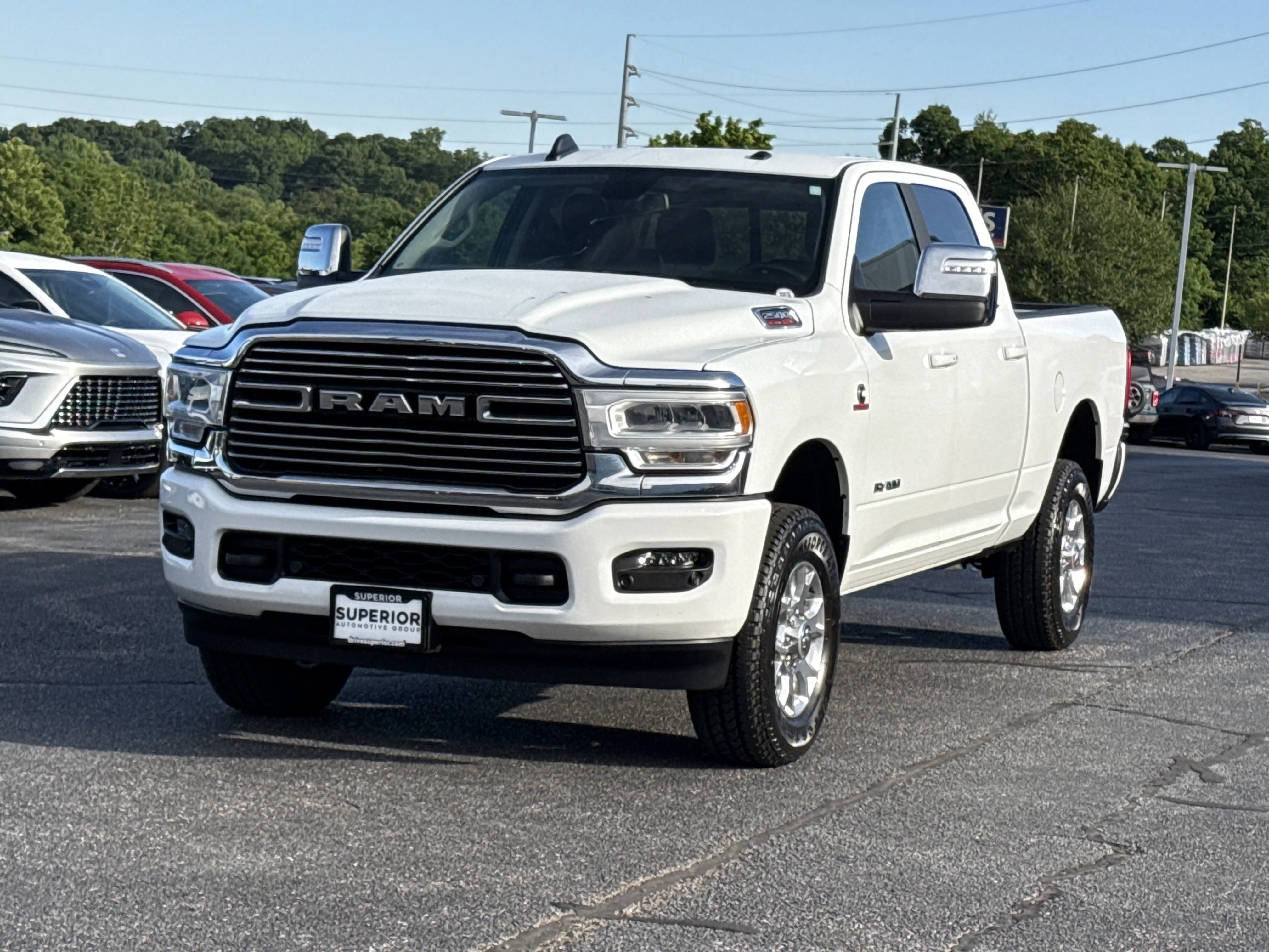 Used 2024 Bright White Clearcoat Ram Laramie 4WD image 13