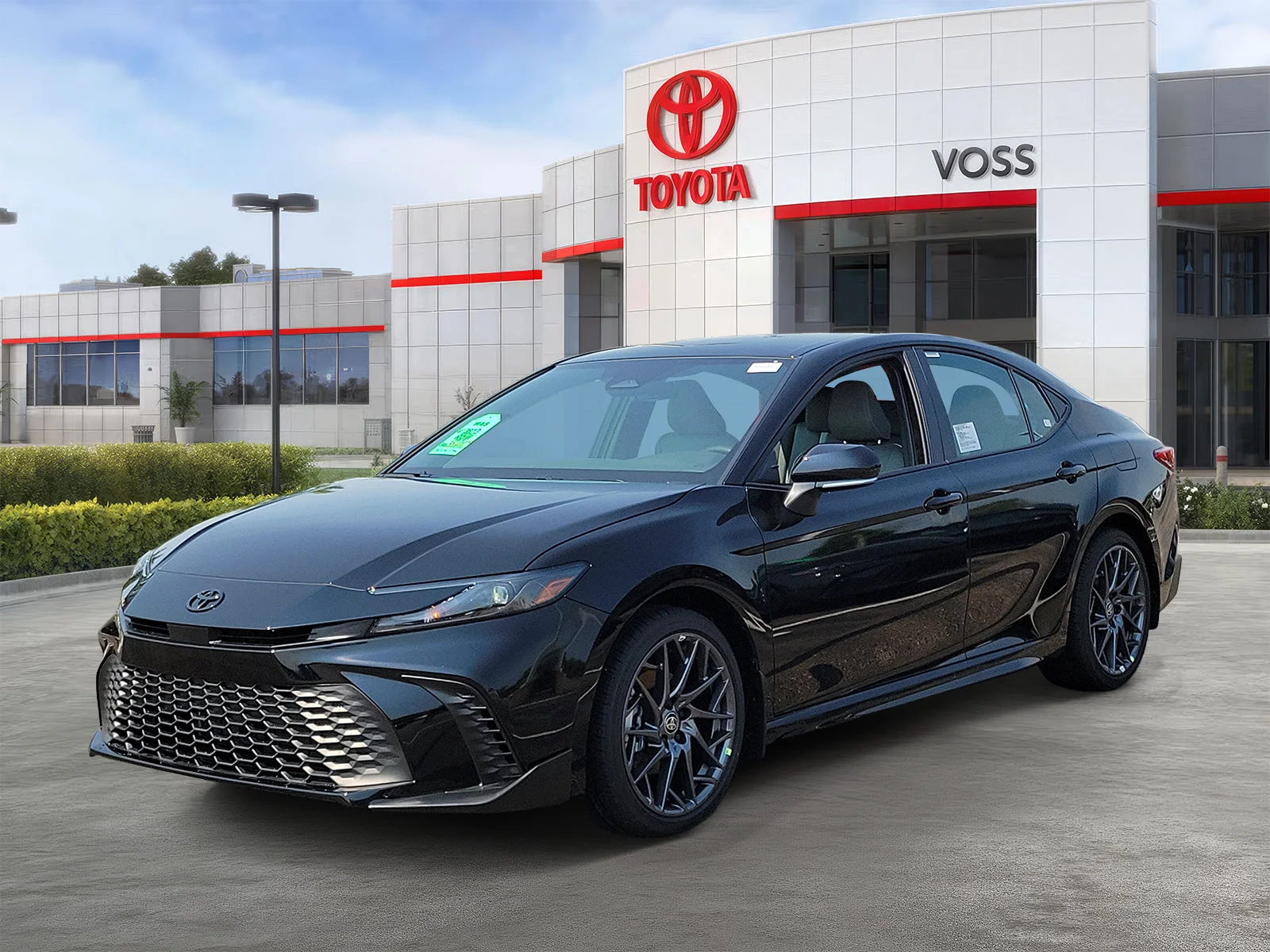 New 2026 Midnight Black Metallic Toyota SE image 2