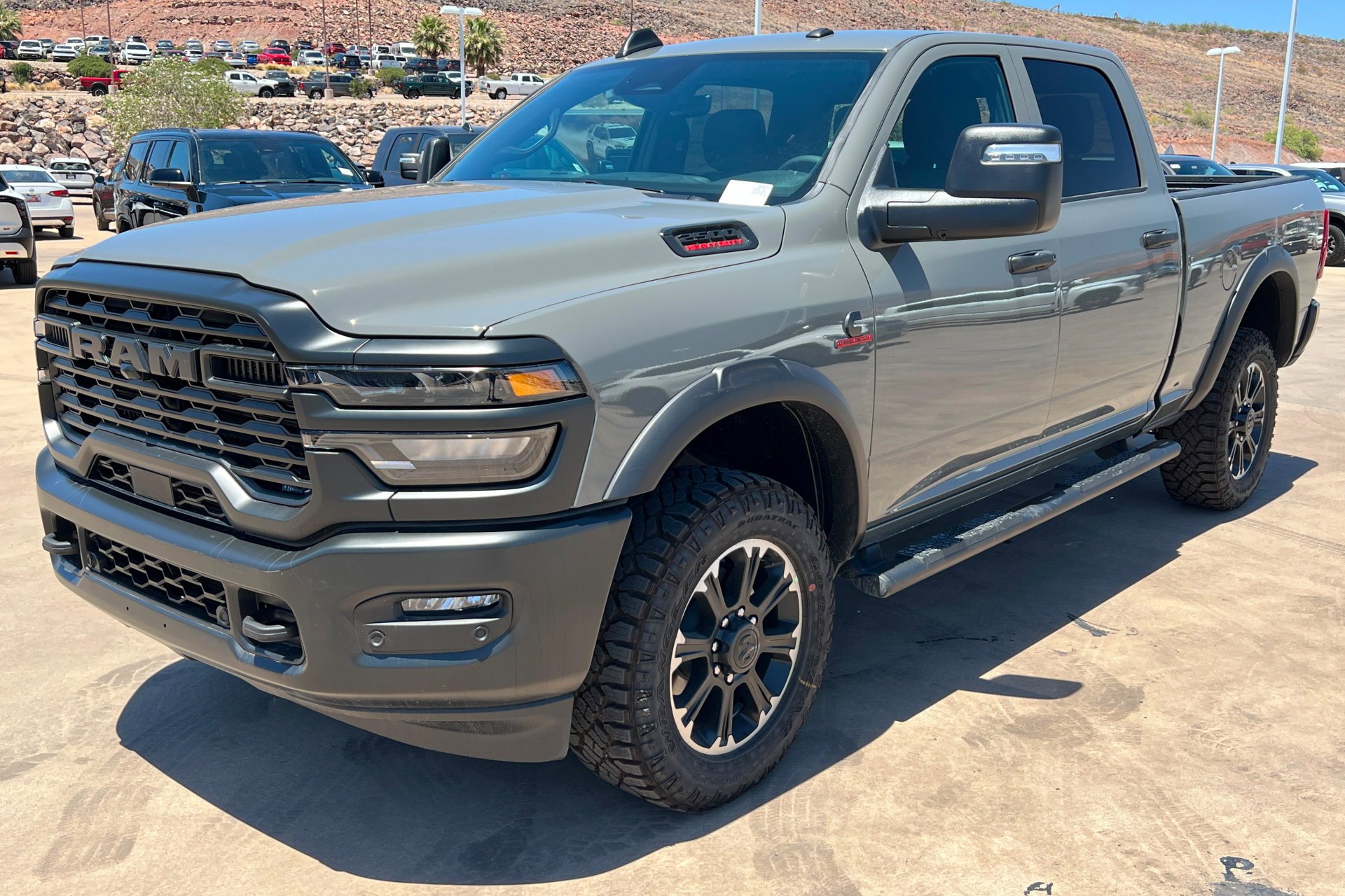 New 2026 Ceramic Gray Clear-Coat Exterior Paint RAM Warlock image 1