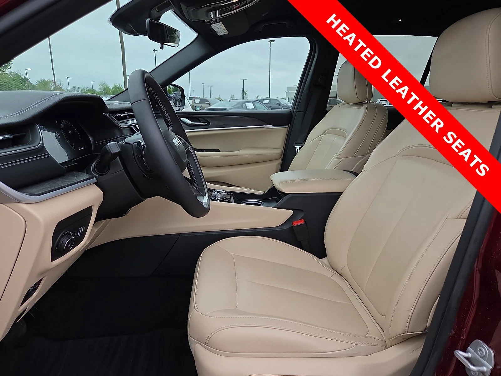 Used 2025 Velvet Red Pearlcoat Jeep Limited image 15