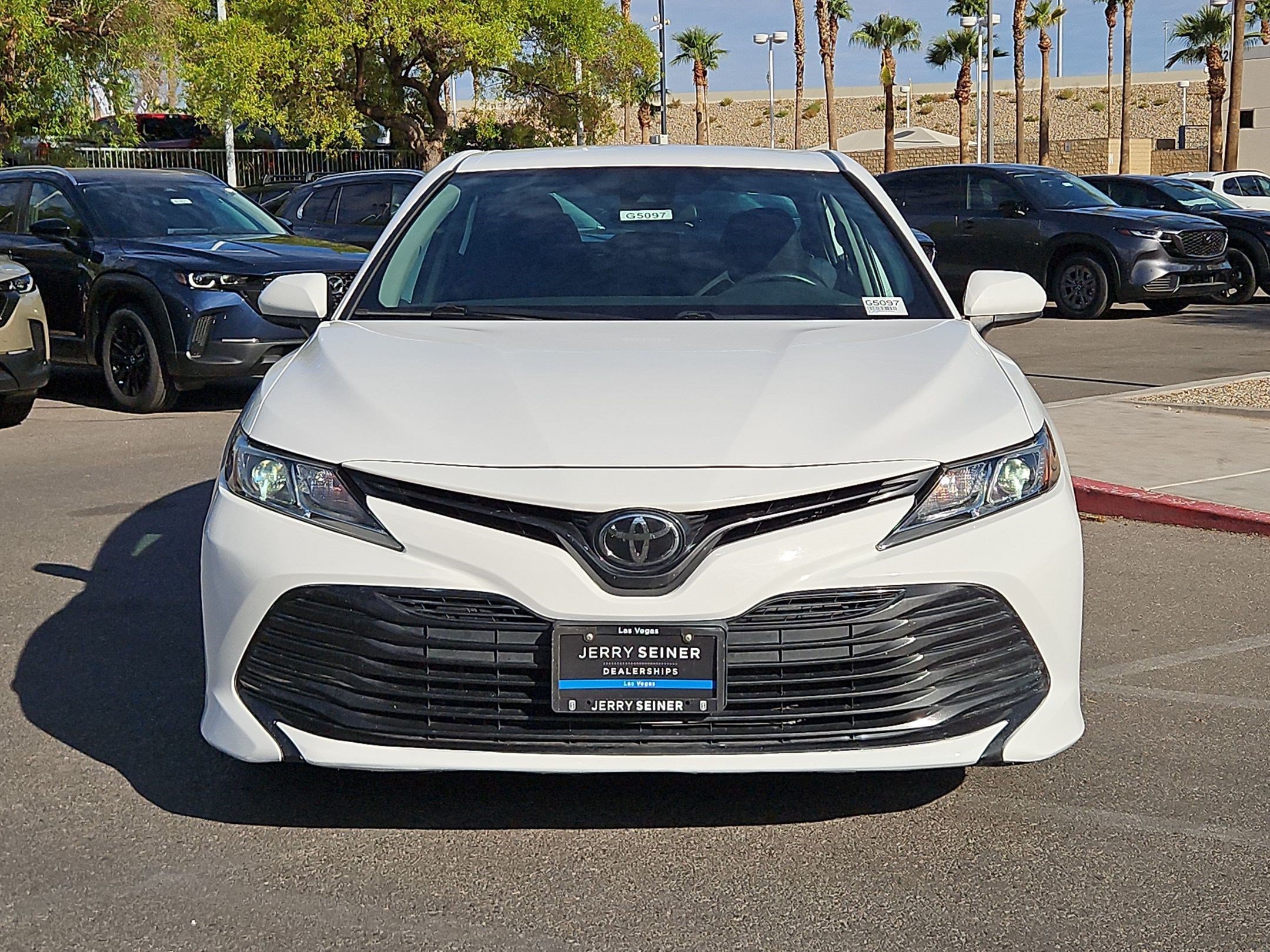 Used 2019 White Toyota LE image 8