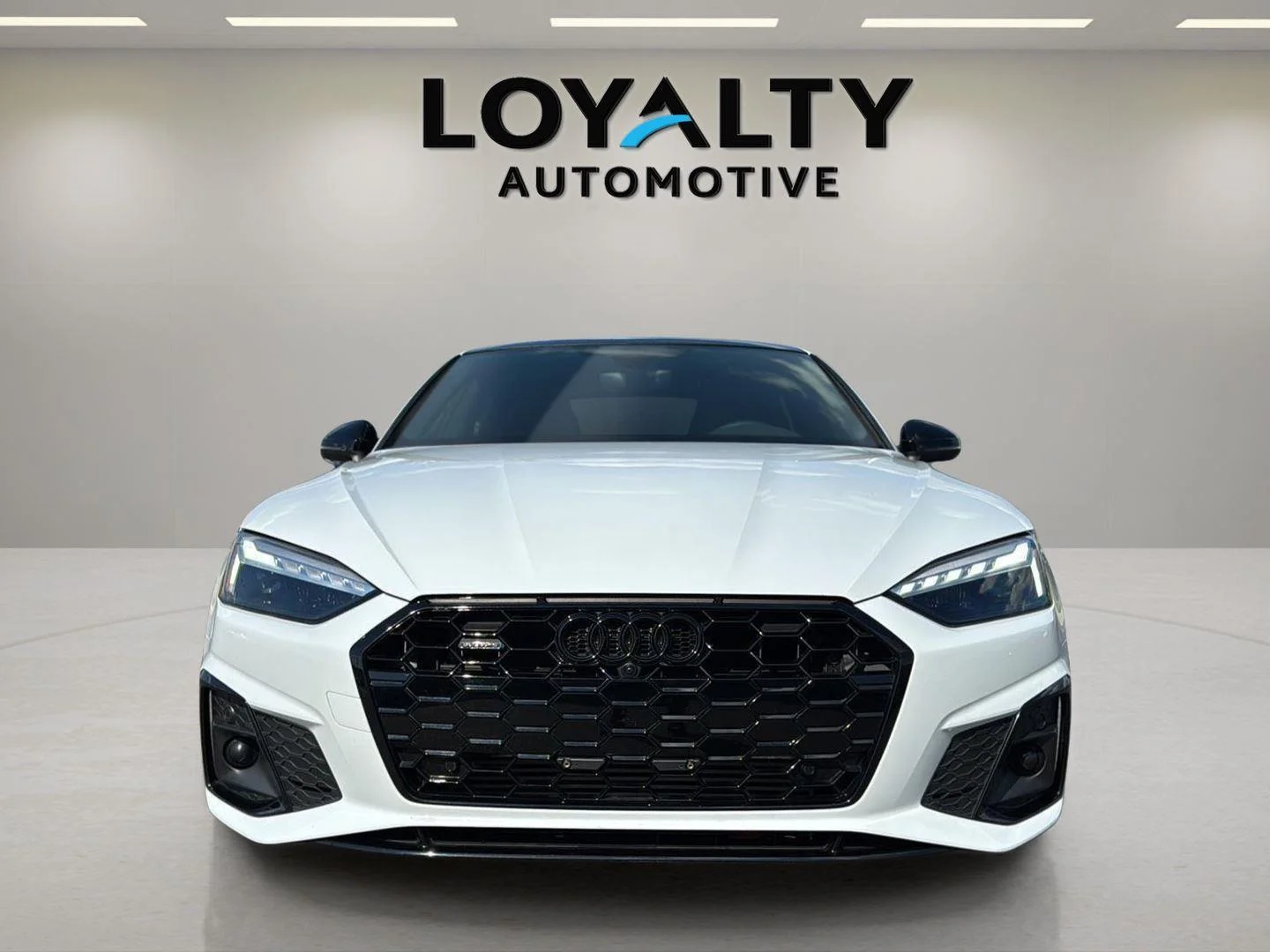 Used 2024 WHITE AUDI S LINE PREMIUM PLUS 45 TF image 8