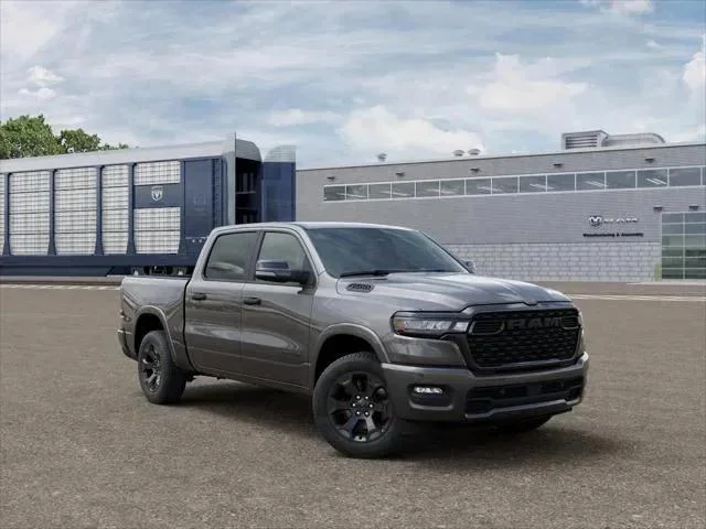New 2026 Granite Crystal Metallic Clear-Coat Exterior Paint RAM Big Horn/Lone Star image 3