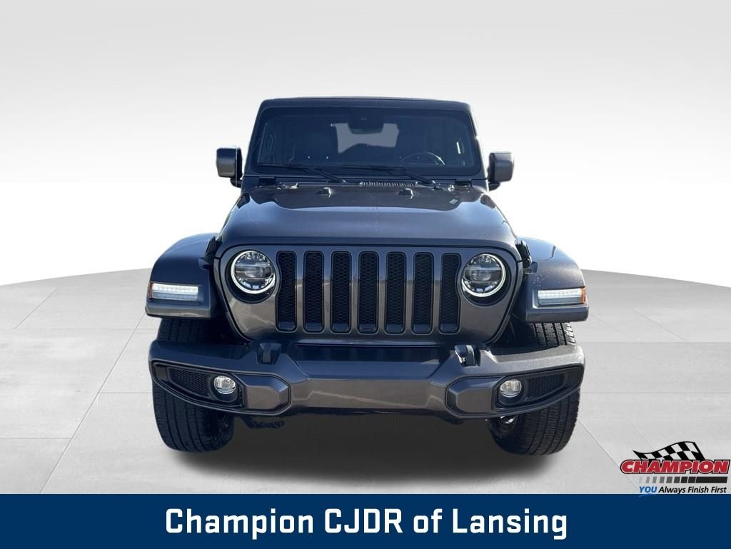 Used 2021 Gray Jeep Unlimited Sahara High Altitude image 10