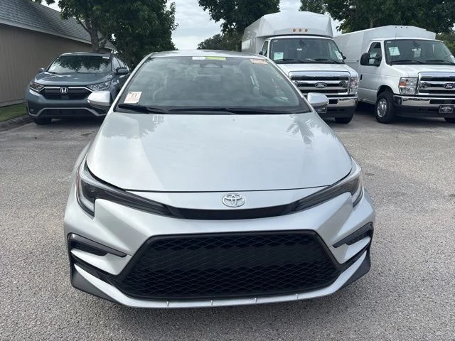 Used 2024 Silver Toyota SE image 2