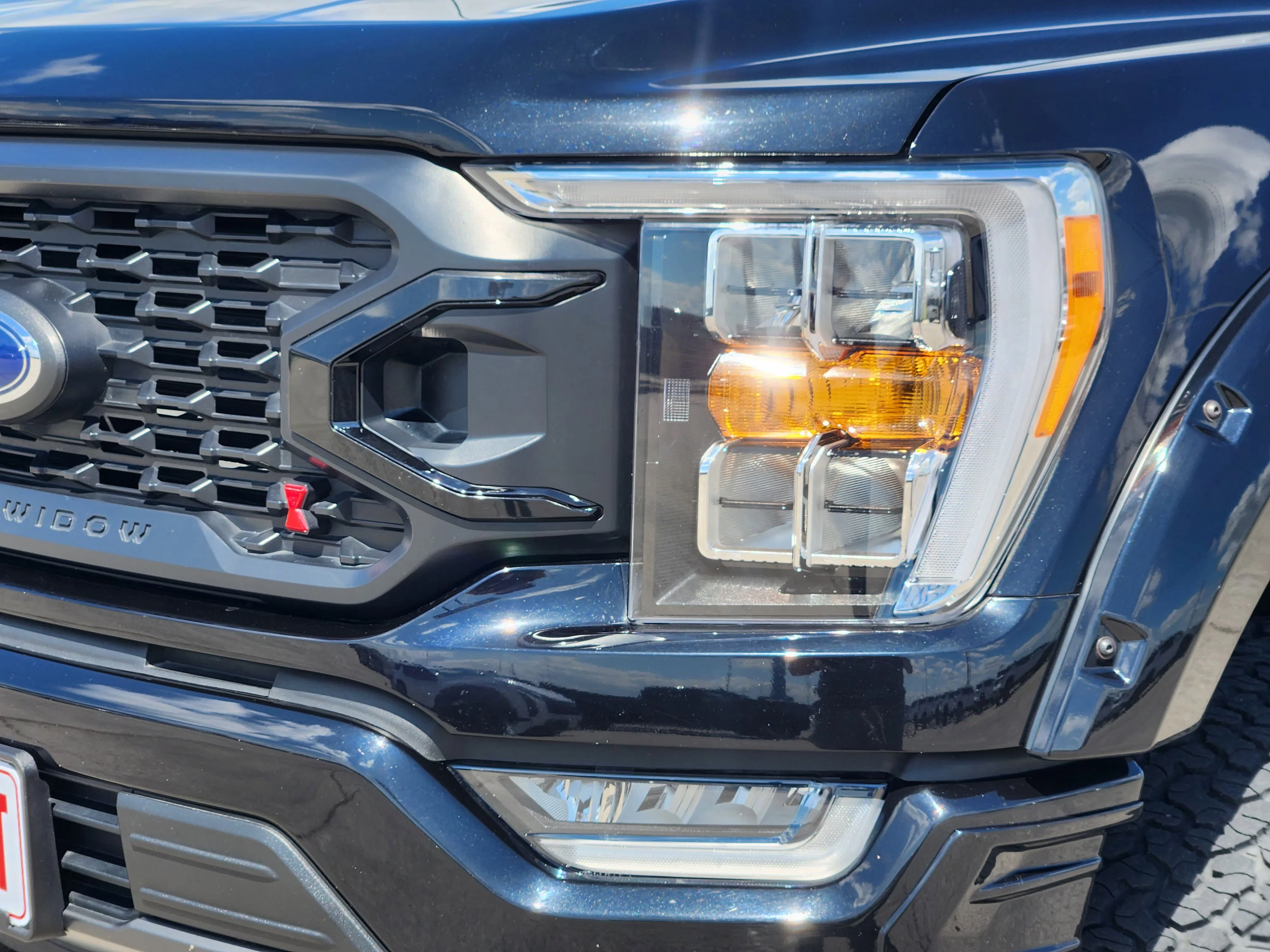 Used 2023 Black Ford XLT Black Widow Edition image 8