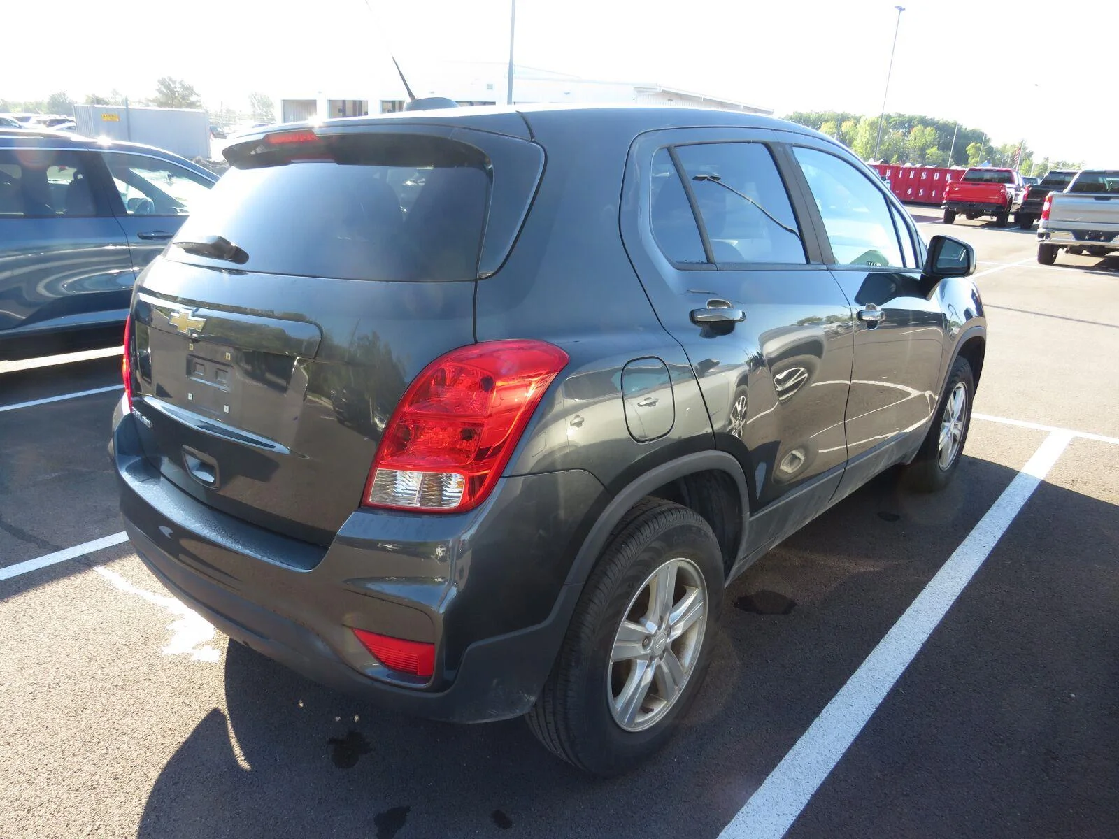 Used 2020 NIGHTFALL GRAY METALLIC Chevrolet LS image 13
