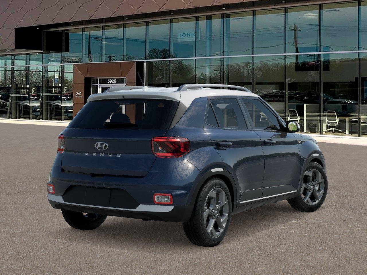 New 2026 Denim w/White Roof Hyundai SEL w/Two-Tone Roof image 4