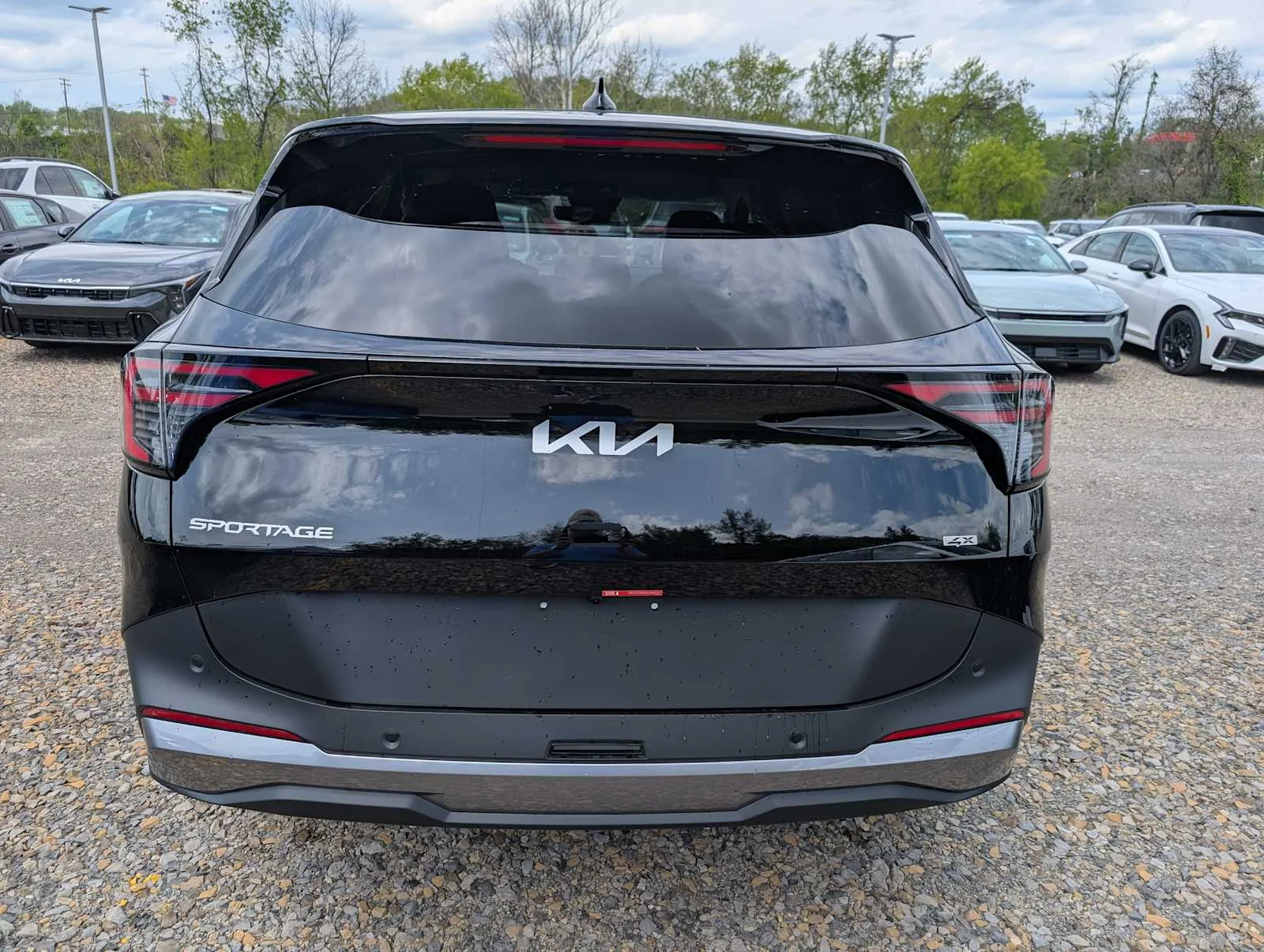 New 2026 Ebony Black Kia LX image 8