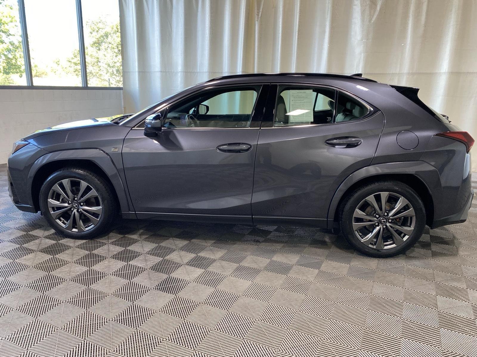 Used 2024 Cloudburst Gray with Obsidian Roof Lexus UX 250h F SPORT Design image 8