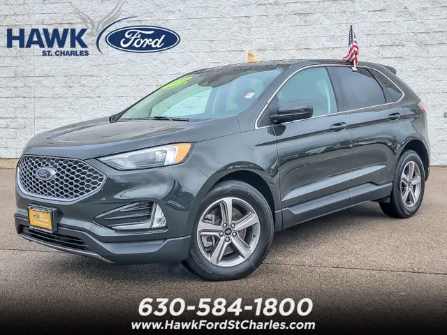 Certified Used 2023 Green Metallic Ford SEL image 26