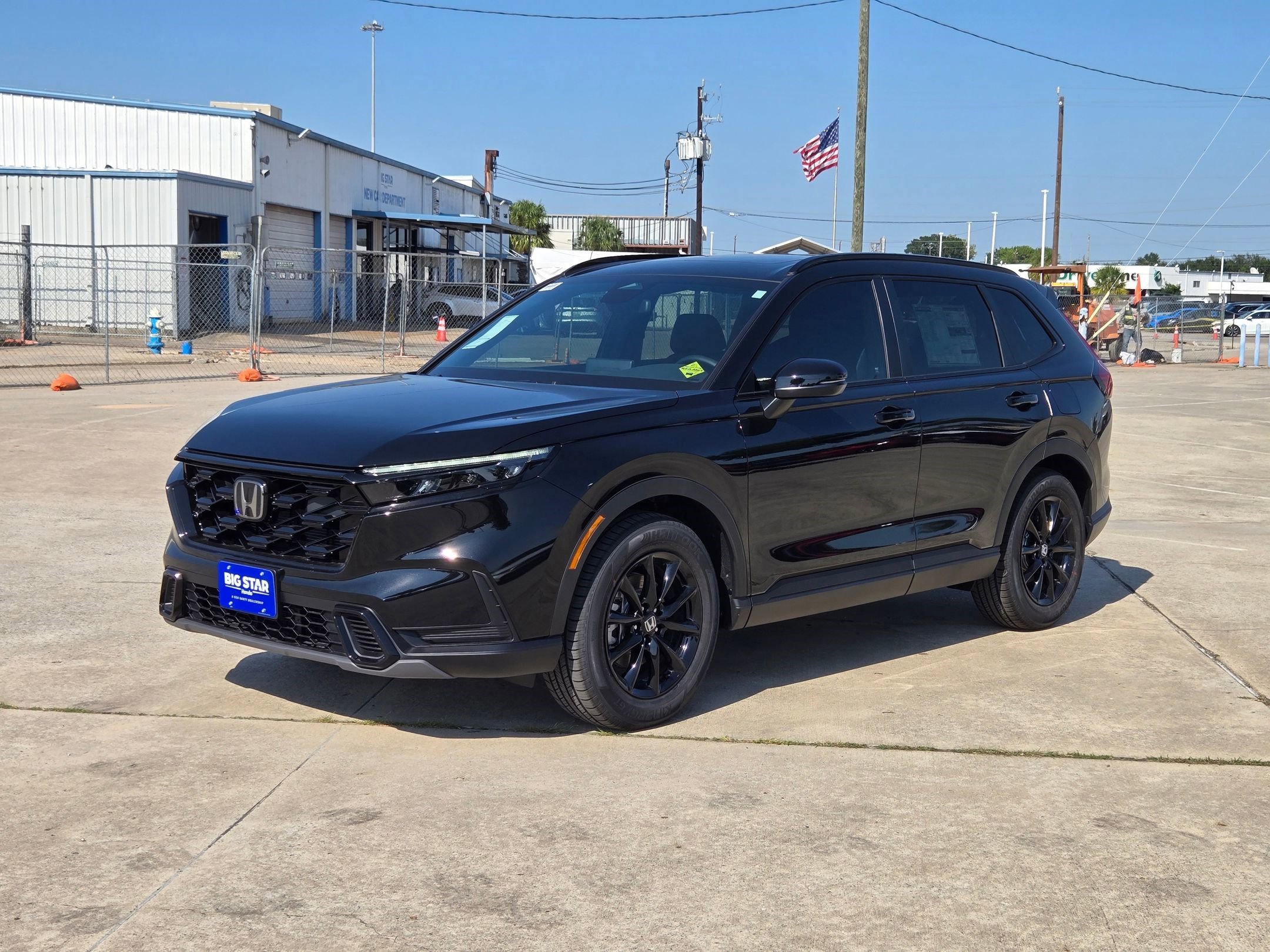 New 2026 Crystal Black Pearl Honda Sport image 8