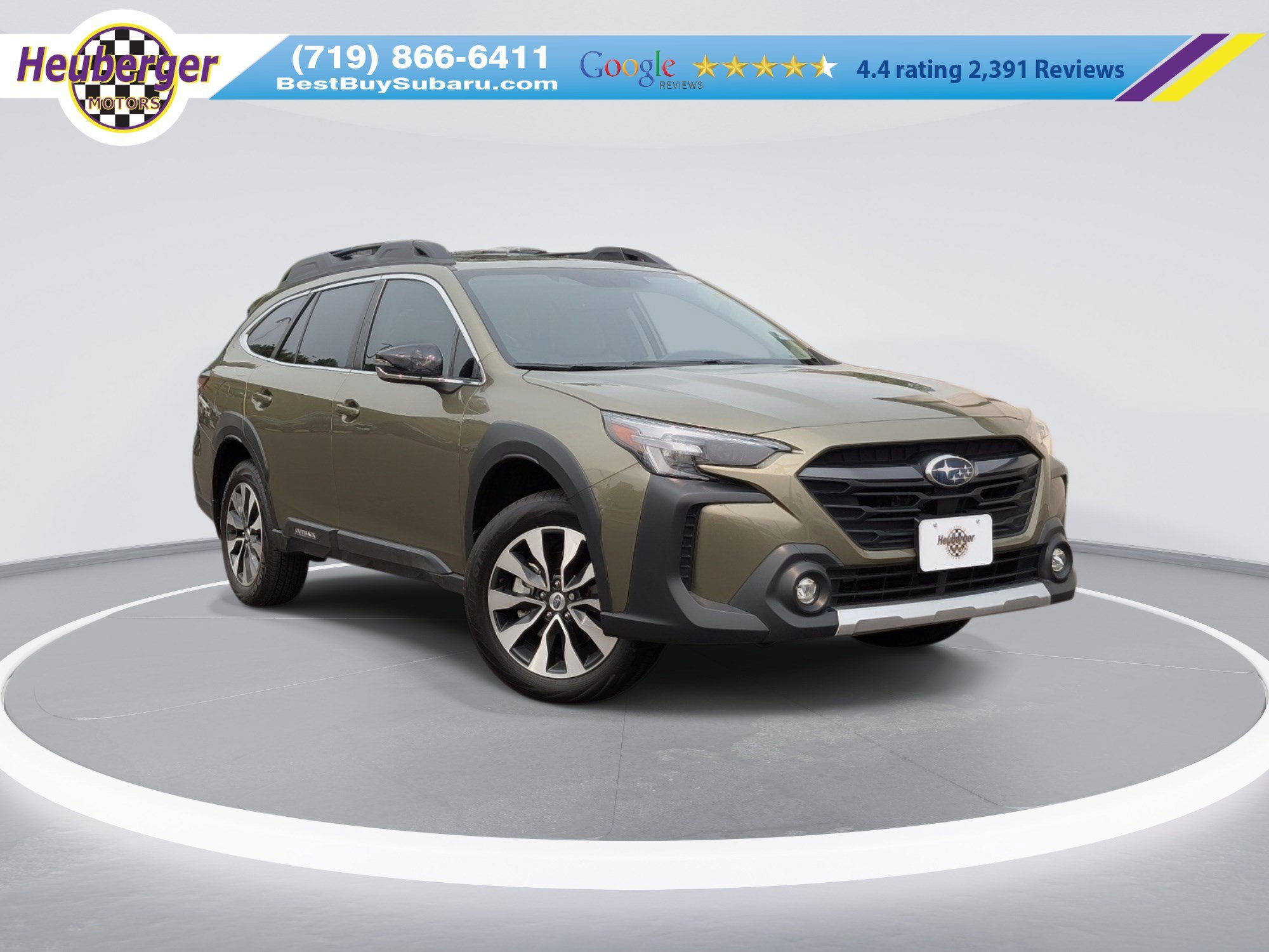 Used 2025 Autumn Green Metallic Subaru Limited image 1