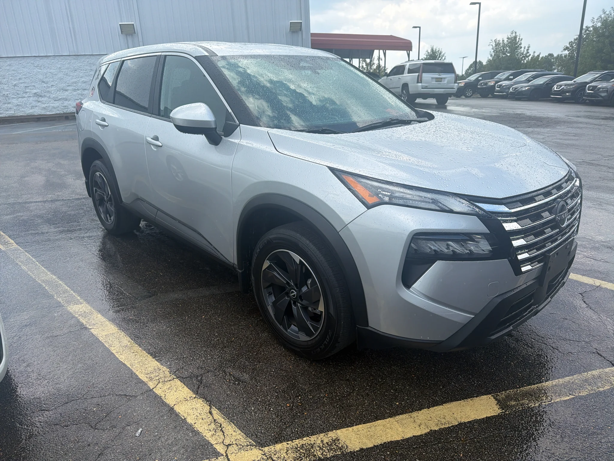 Certified Used 2025 Brilliant Silver Metallic Nissan SV image 8