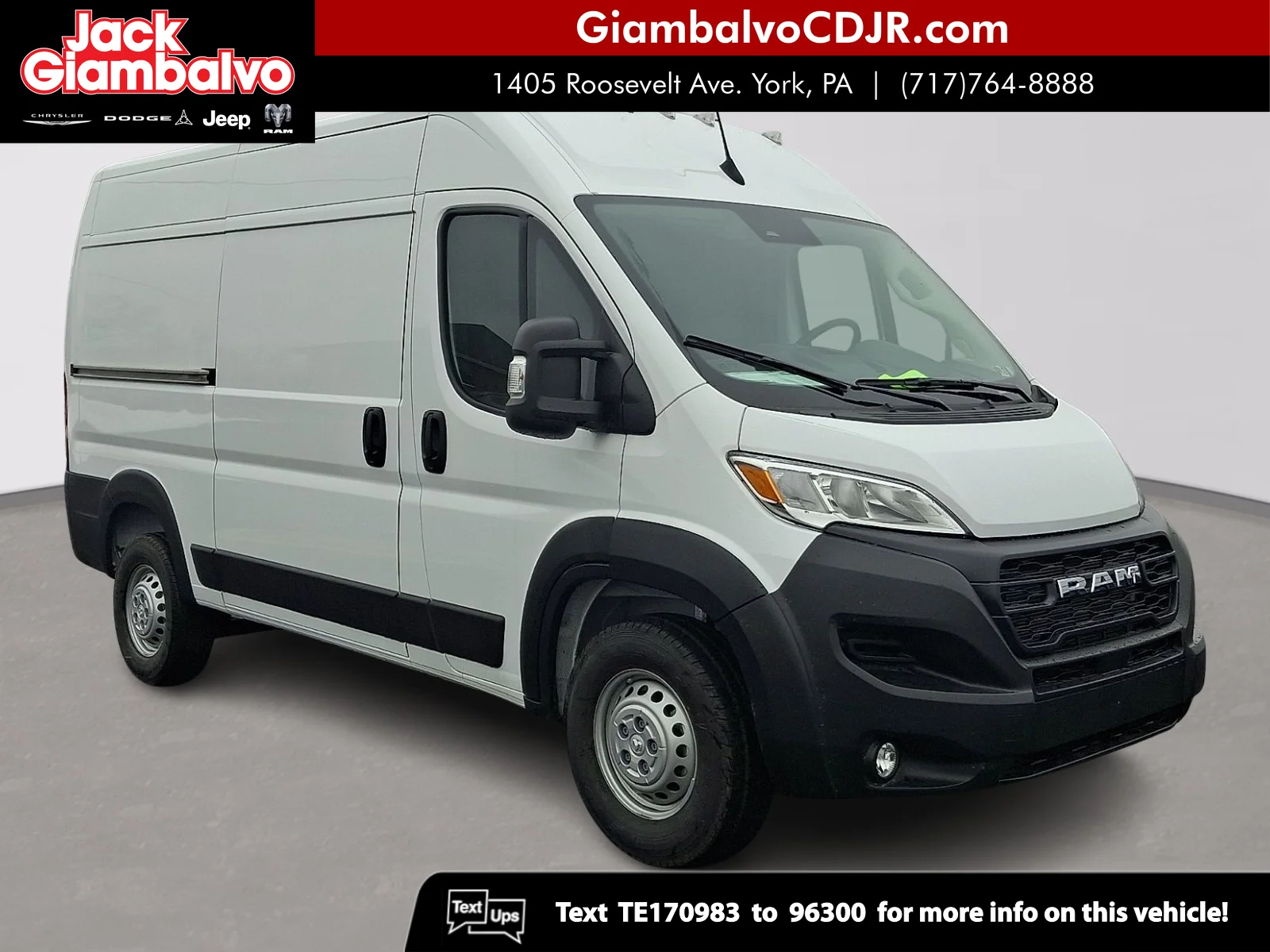 2026 RAM ProMaster 1500 Tradesman 136" WB High Roof's photo