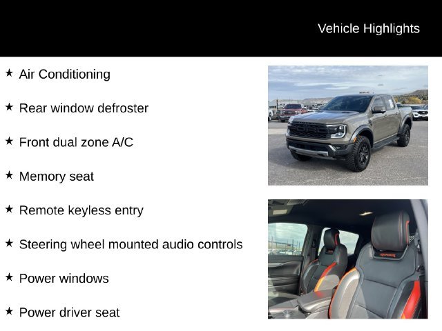 Certified Used 2025 Gray Ford Raptor image 15