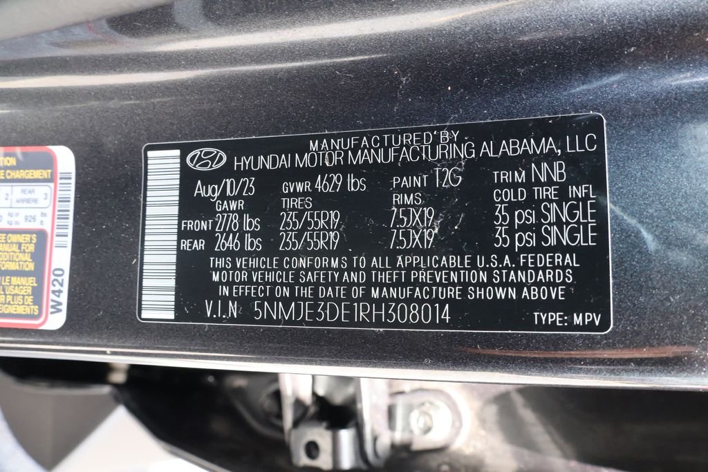 Certified Used 2024 Gray Hyundai Limited image 44