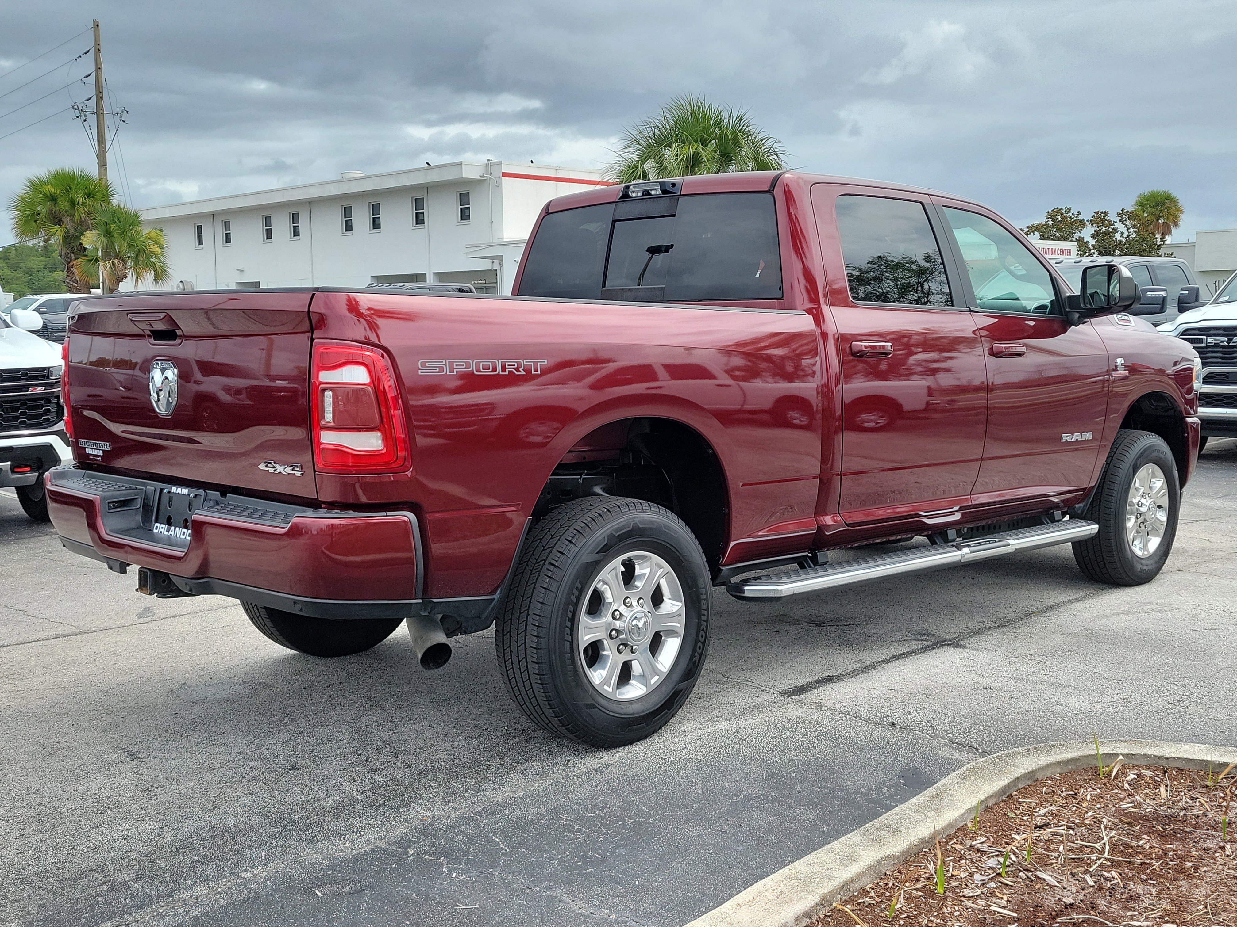 Used 2021 Delmonico Red Pearlcoat Ram Big Horn image 7