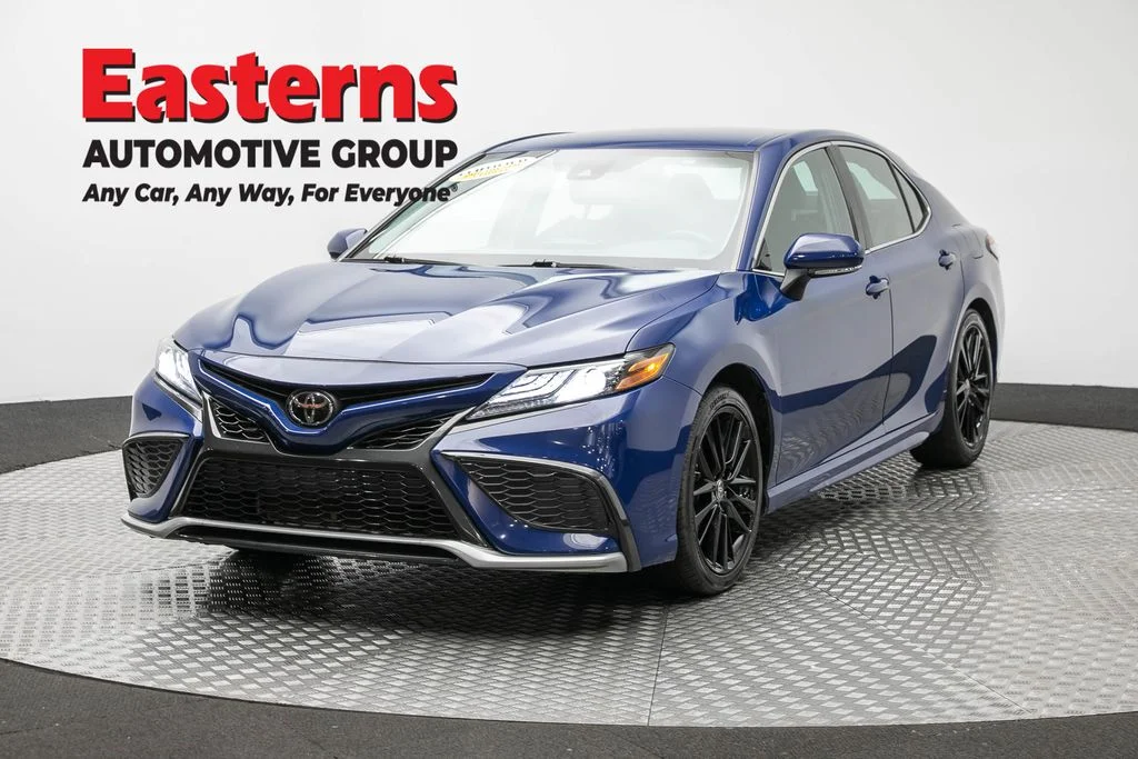 Used 2023 Blue Toyota XSE image 1
