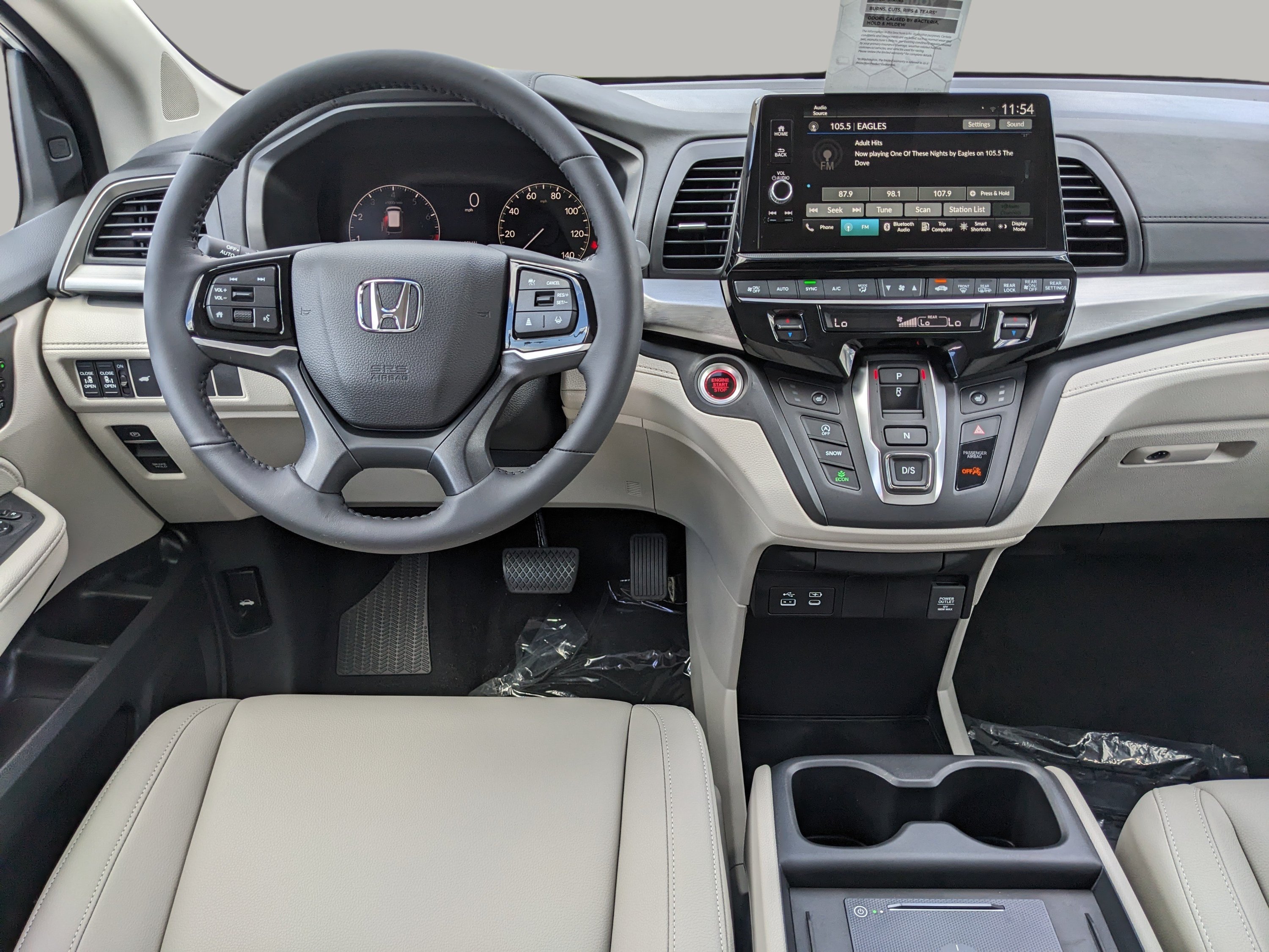 New 2027 Platinum White Pearl Honda EX-L image 14